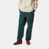 Carhartt WIP Mens Flint Moraga Twill Pant - Deep Lagoon Garment Dyed sold by The Foot Factory