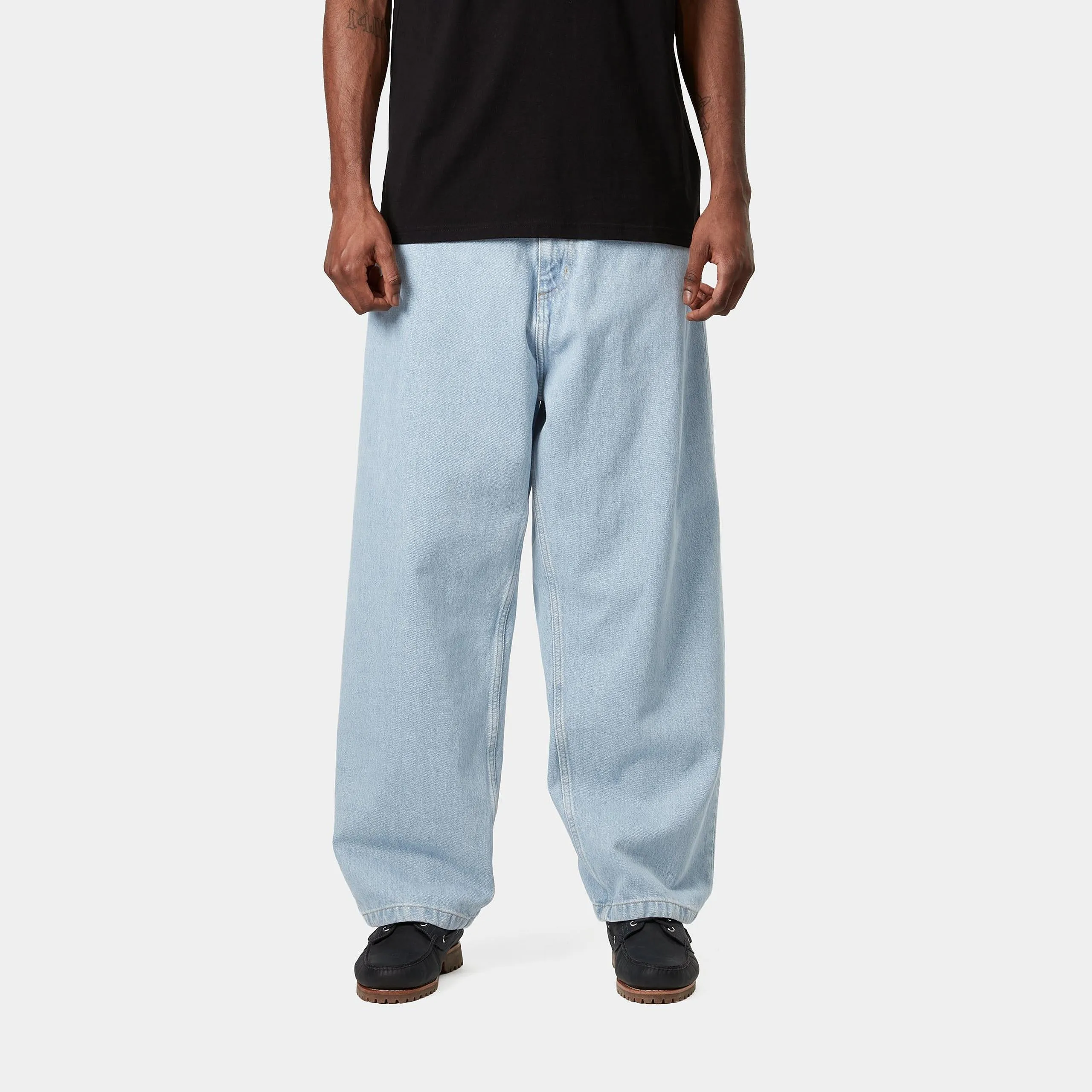 Carhartt WIP Mens Brandon Smith Denim Pant - Blue Heavy Stone Bleached sold by The Foot Factory product image thumbnail 3