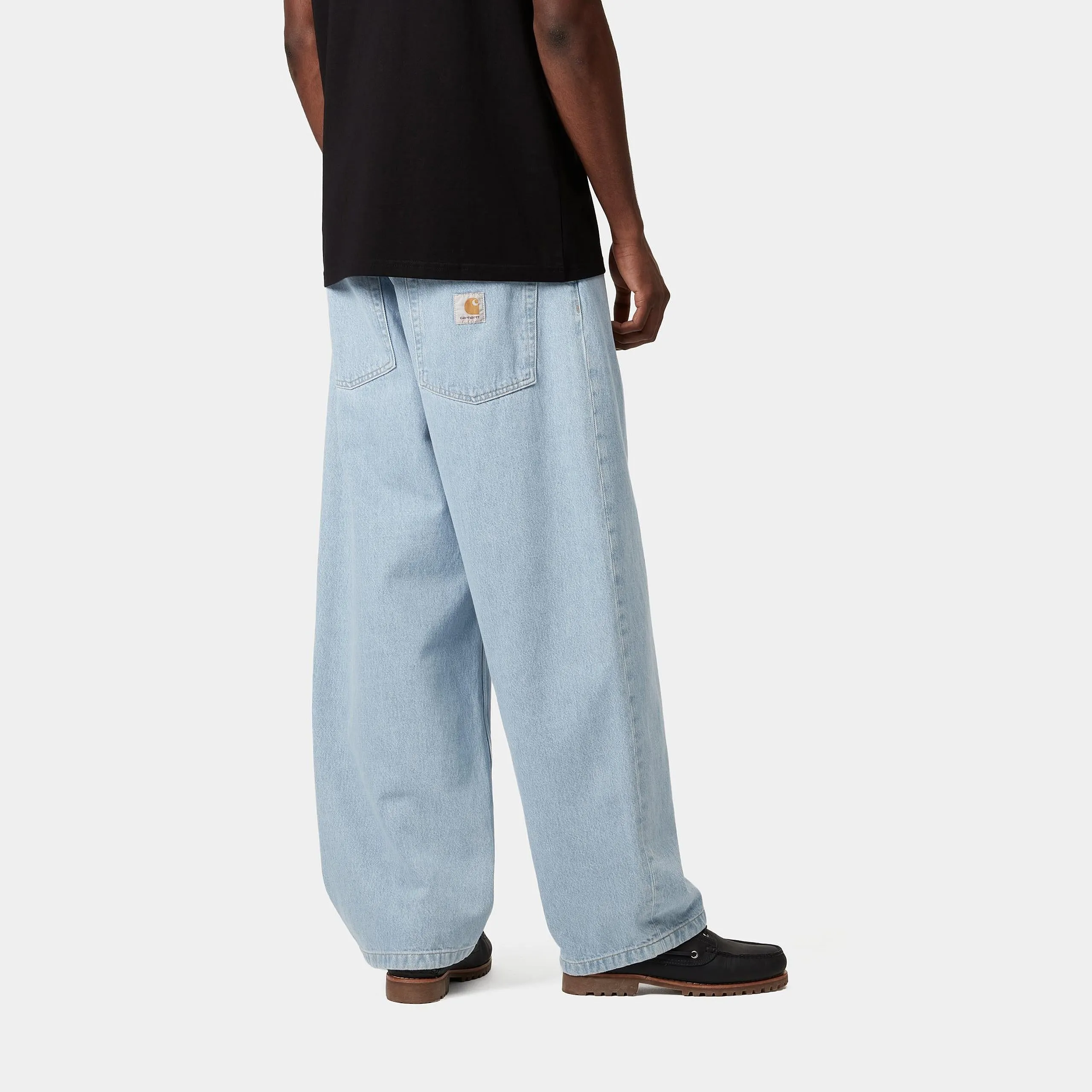 Carhartt WIP Mens Brandon Smith Denim Pant - Blue Heavy Stone Bleached sold by The Foot Factory product image thumbnail 4