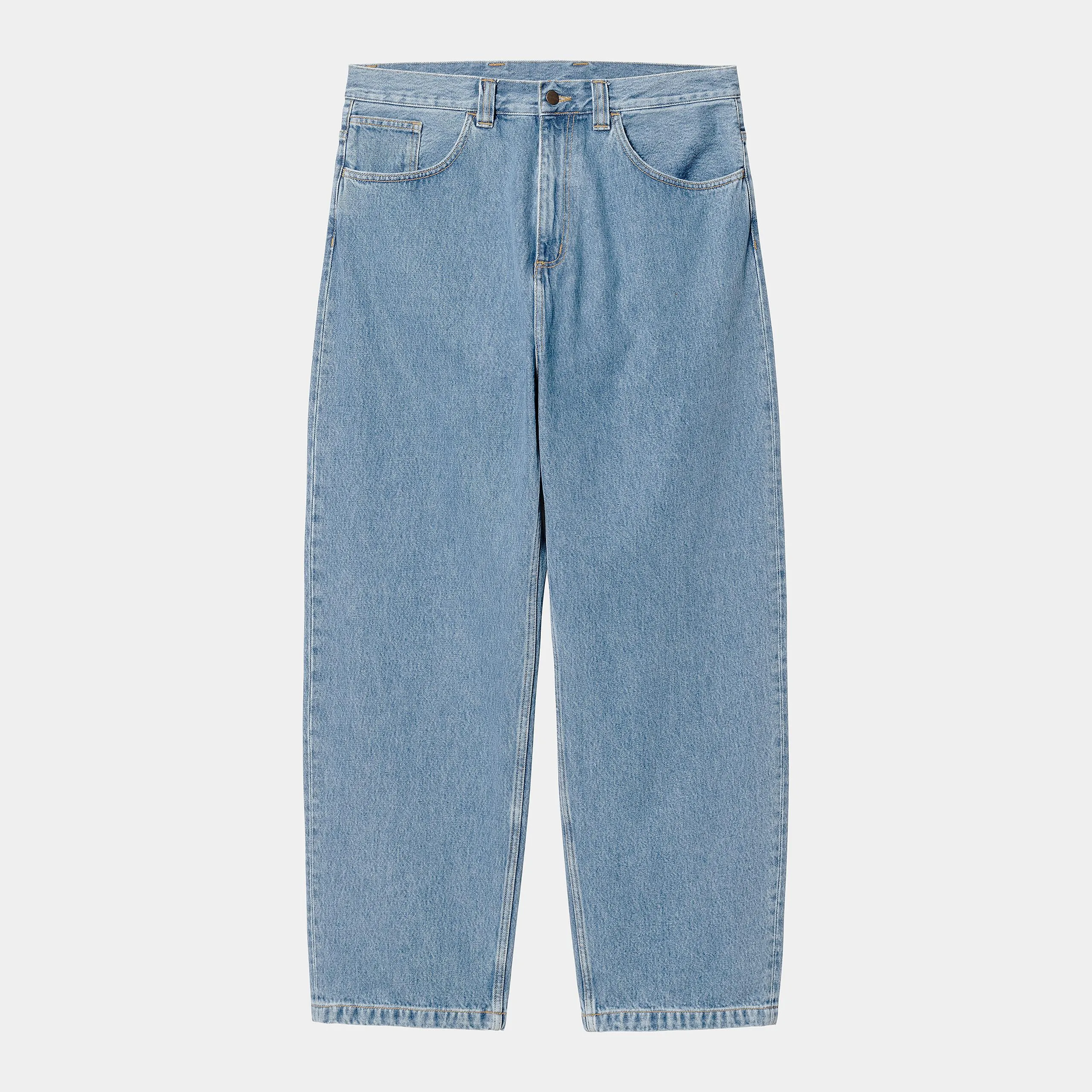 Carhartt WIP Mens Brandon Smith Denim Pant - Blue Stone Bleached sold by The Foot Factory product image thumbnail 2
