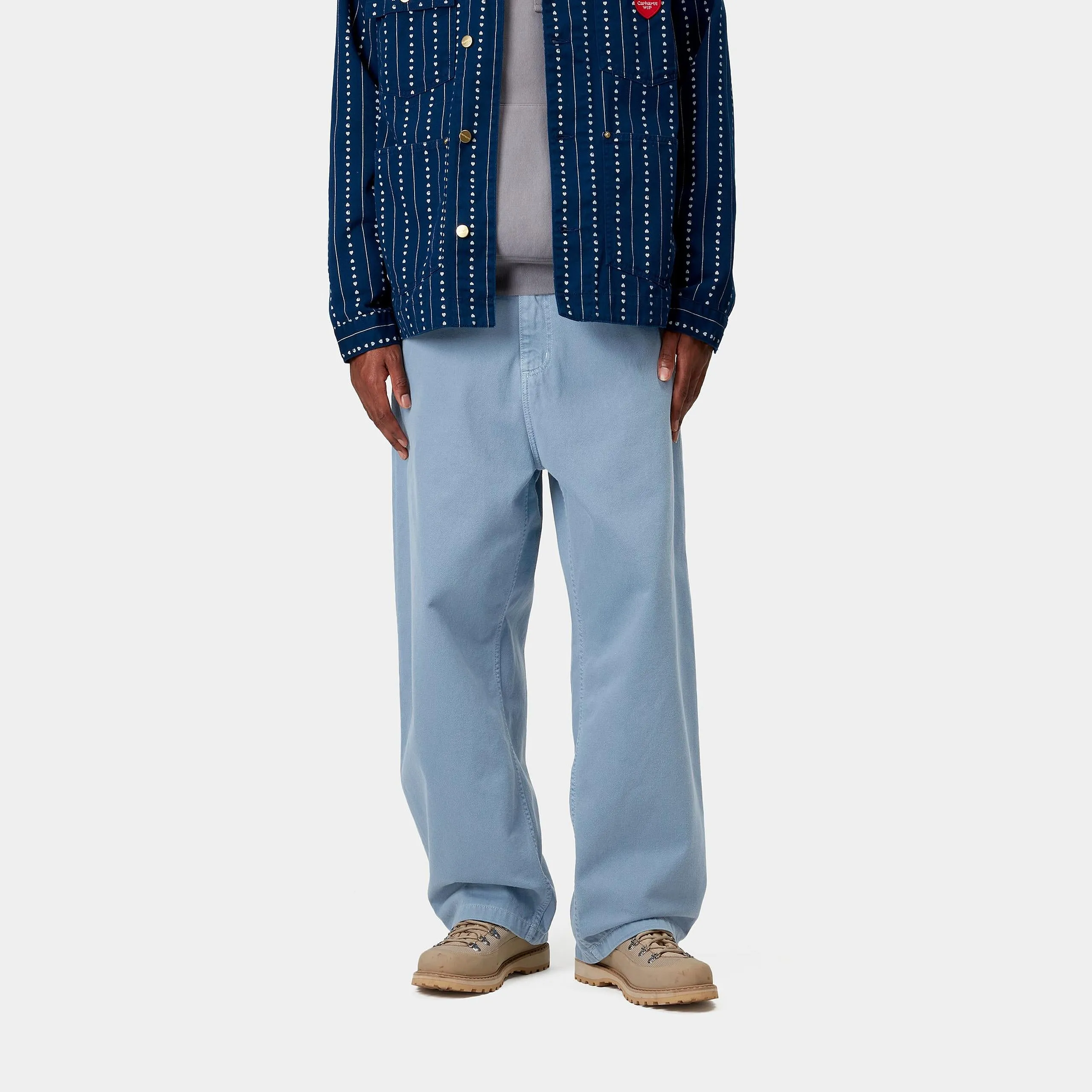 Carhartt WIP Mens Brandon Clark Twill Pant - Icy Water Stone Dyed sold by The Foot Factory product image thumbnail 3