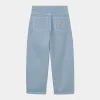 Carhartt WIP Mens Brandon Clark Twill Pant - Icy Water Stone Dyed sold by The Foot Factory