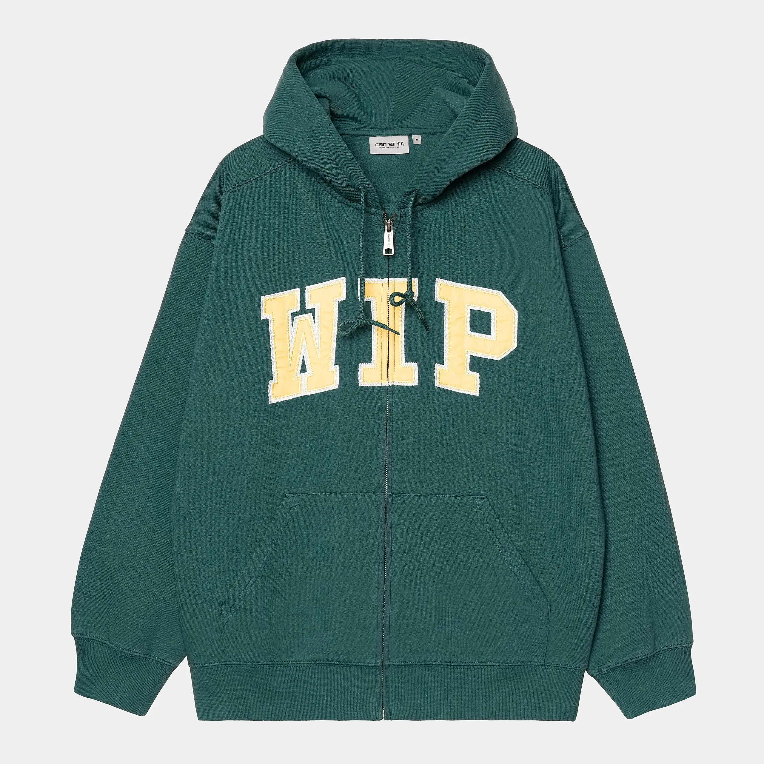 Carhartt WIP Mens WIP Sweat Jacket - Rainforest sold by The Foot Factory