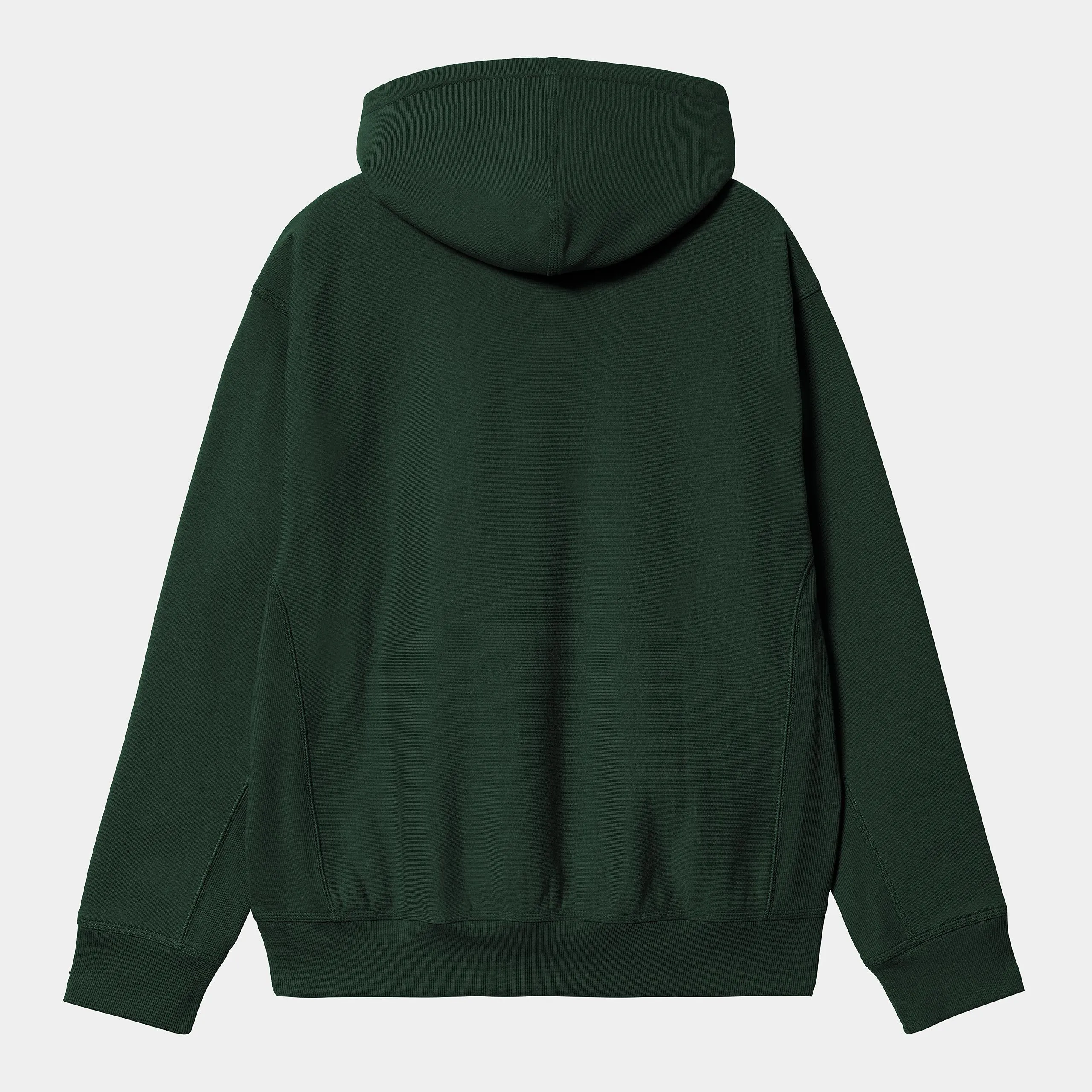 Carhartt WIP Mens American Script Hoodie - Conifer sold by The Foot Factory product image thumbnail 2