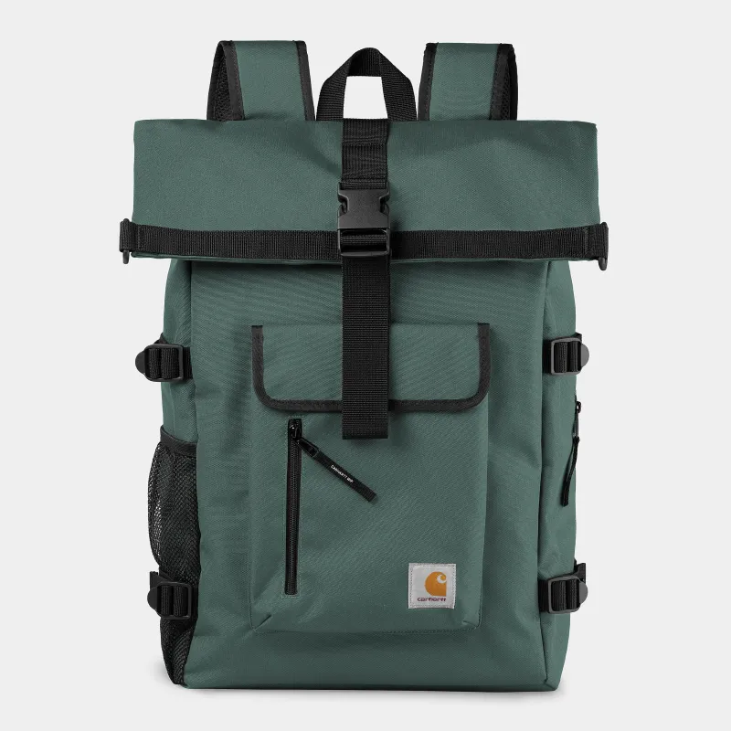 Carhartt WIP Mens Philis Backpack - Silver Pine sold by The Foot Factory