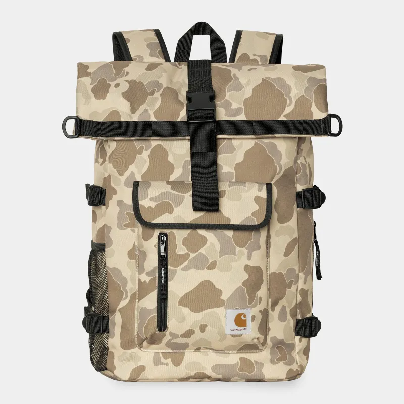 Carhartt WIP Mens Philis Backpack - Camo Duck Desert sold by The Foot Factory