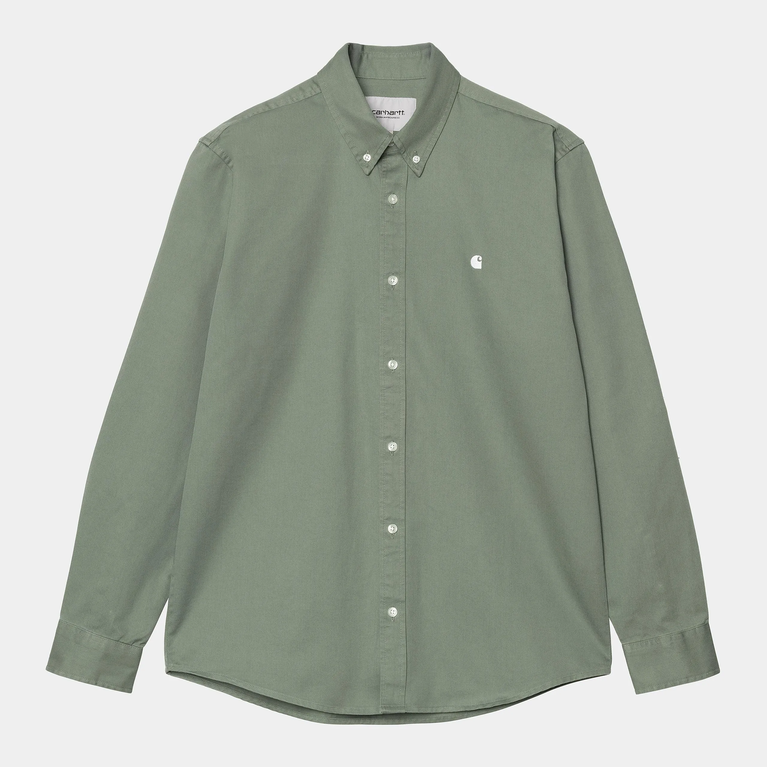 Carhartt WIP Mens Madison Shirt - Park sold by The Foot Factory