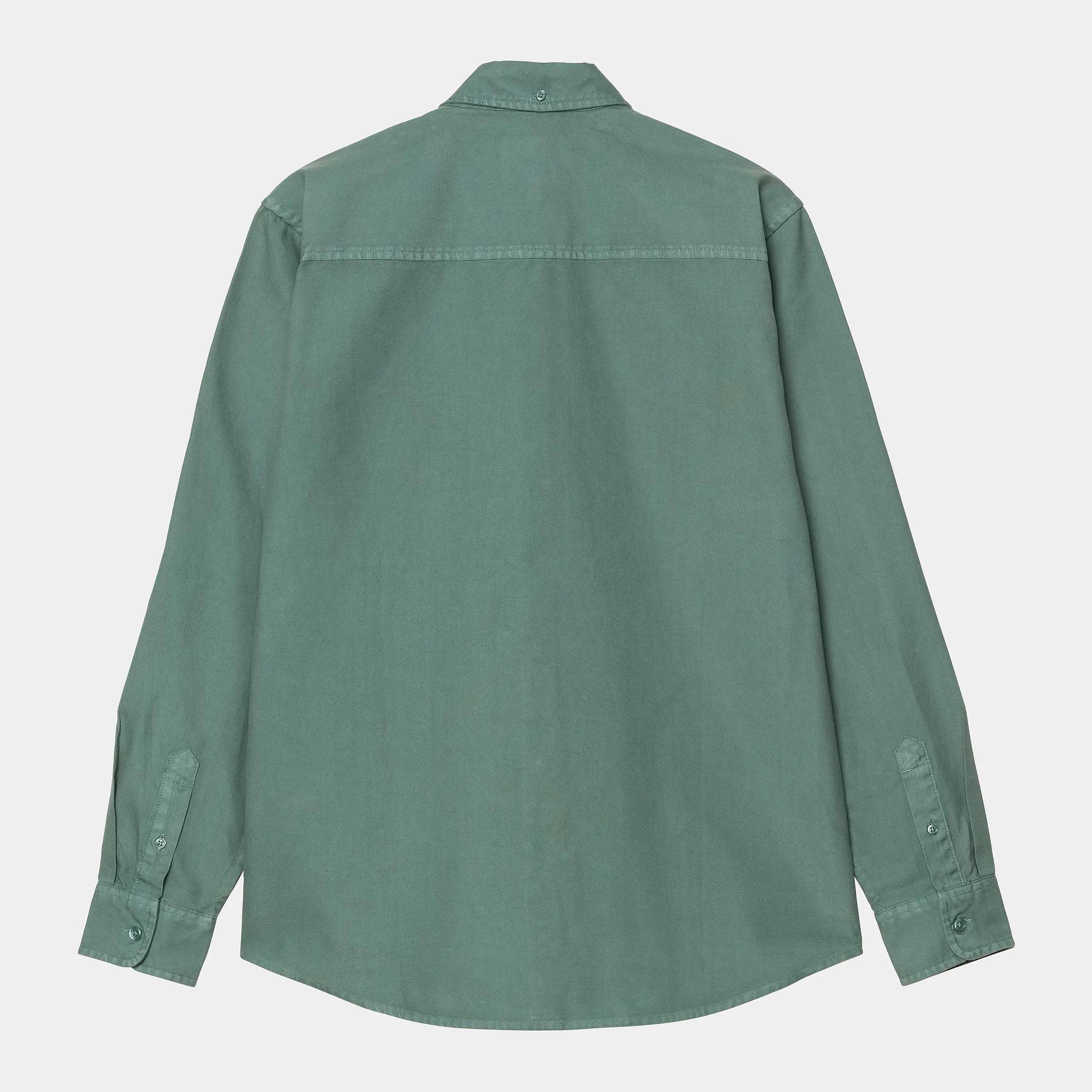 Carhartt WIP Mens Bolton Shirt - Silver Pine sold by The Foot Factory product image thumbnail 2