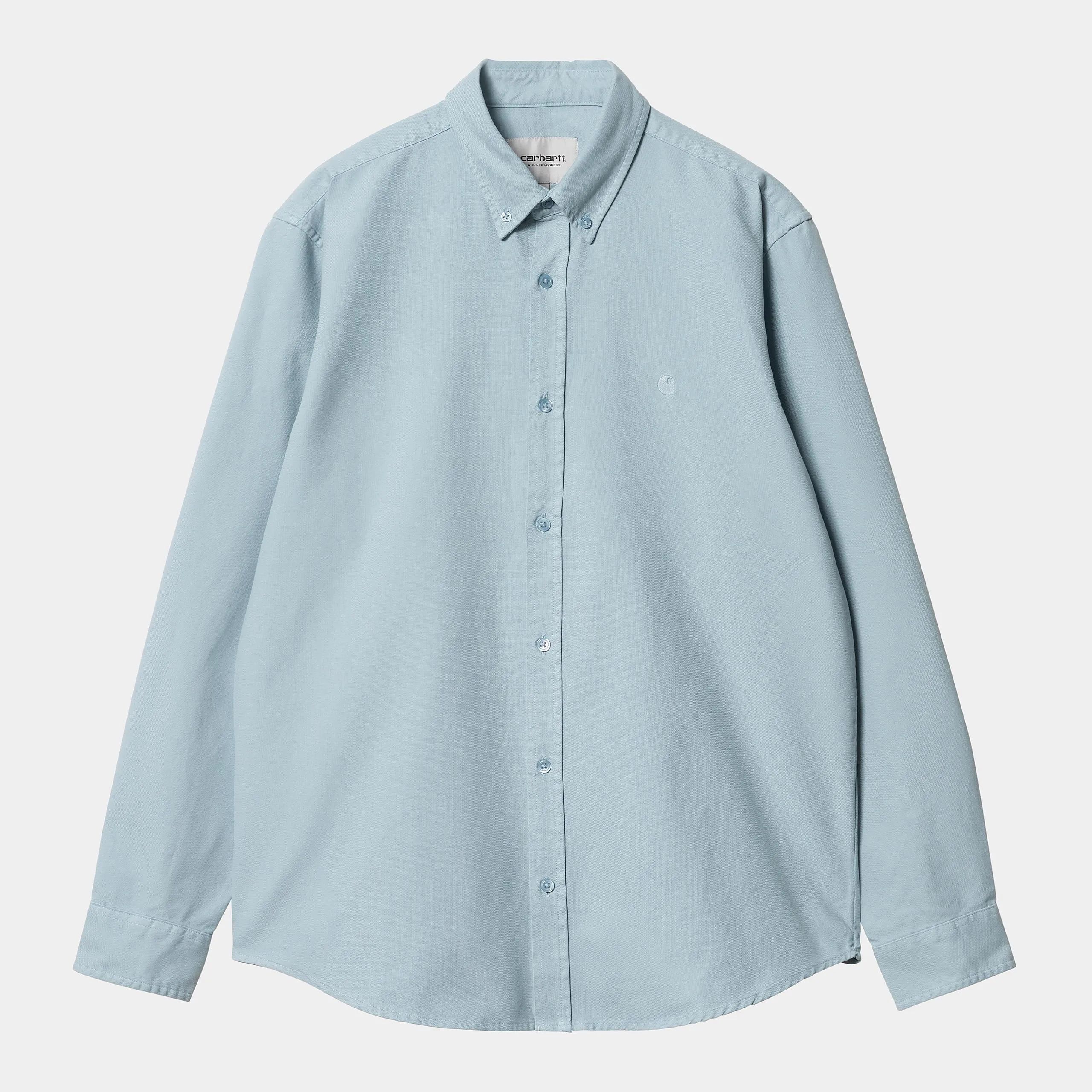 Carhartt WIP Mens Bolton Shirt - Frosted Blue sold by The Foot Factory