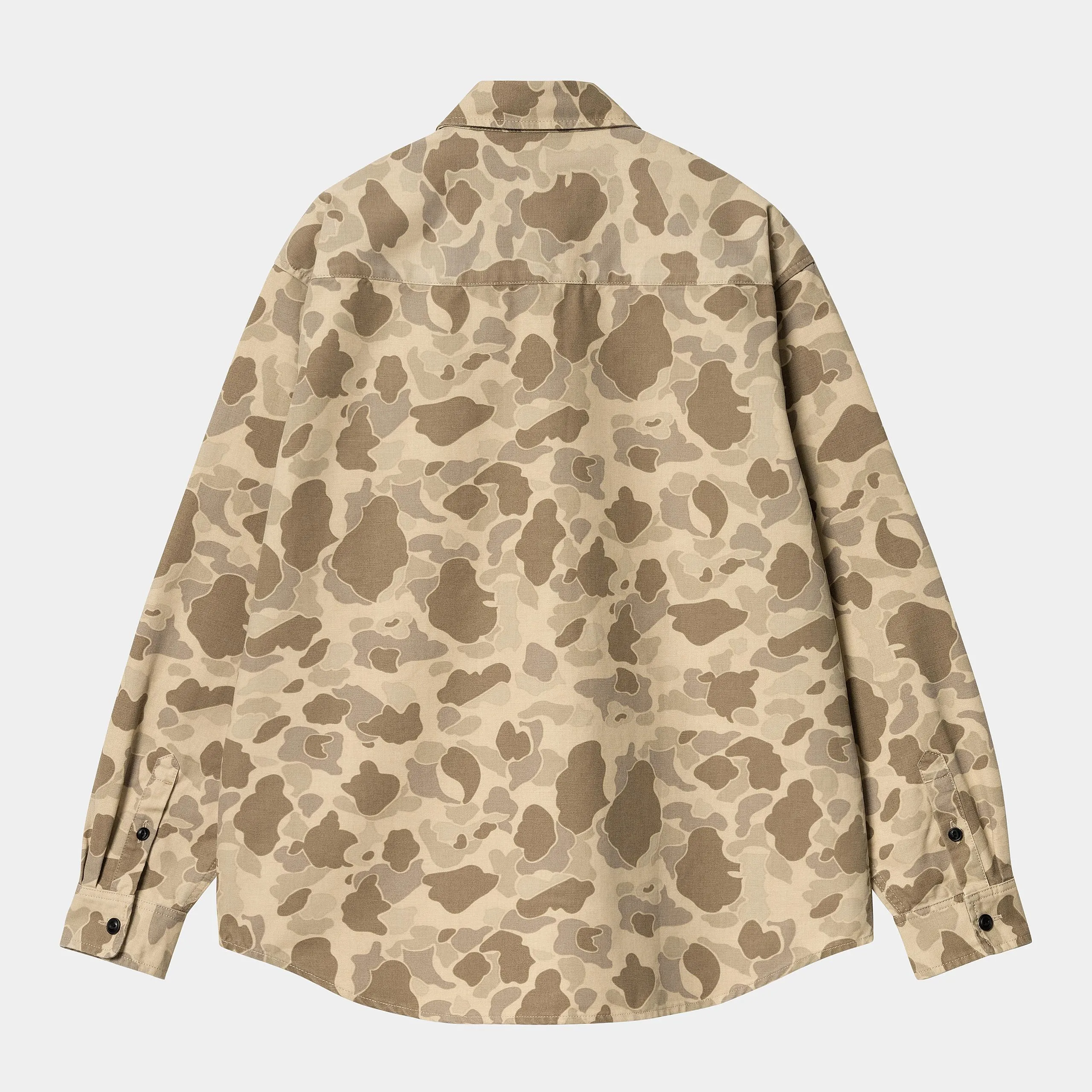 Carhartt WIP Mens Duck Camo Shirt - Desert Stone Washed sold by The Foot Factory product image thumbnail 2