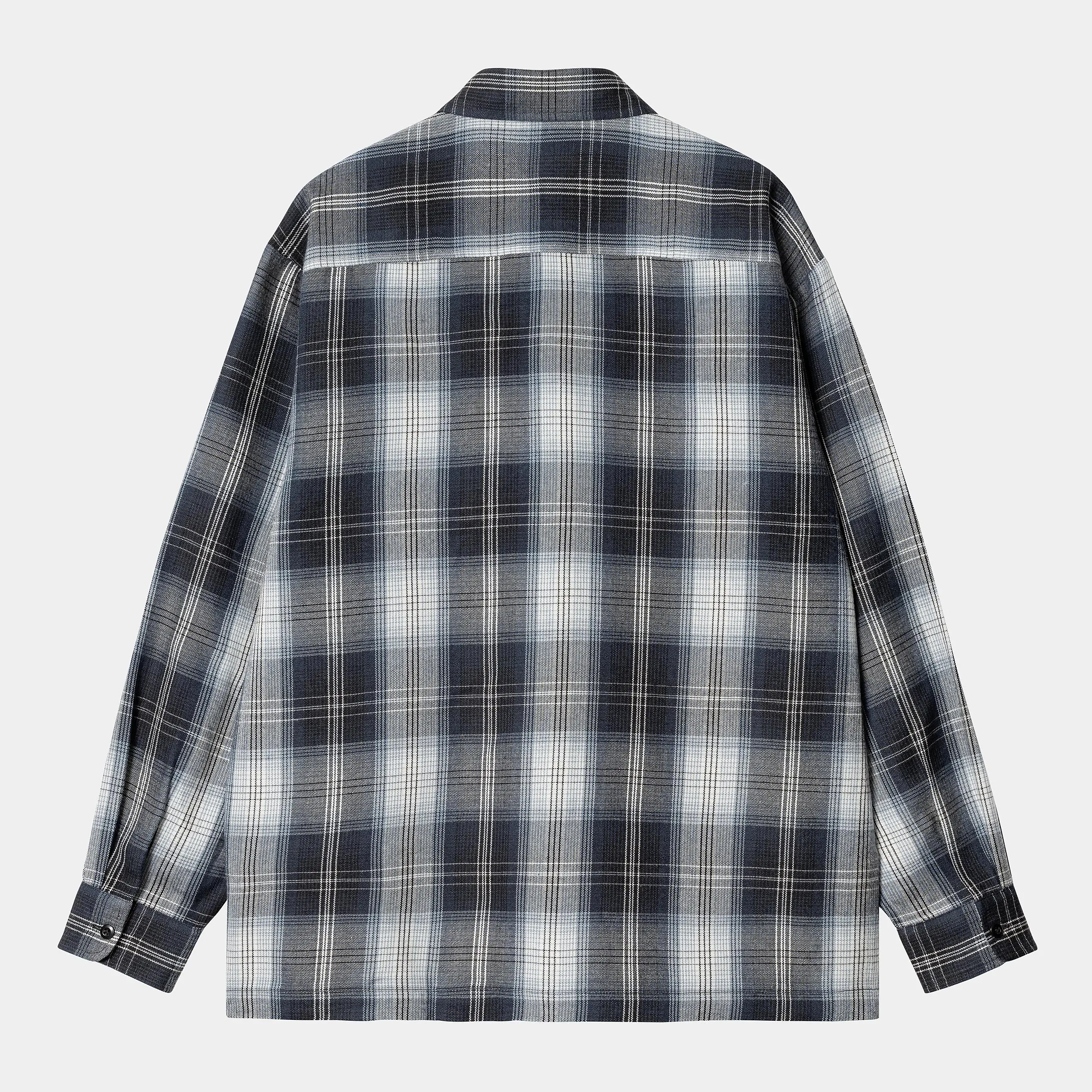 Carhartt WIP Mens Blanton Check Shirt - Mizar sold by The Foot Factory product image thumbnail 2