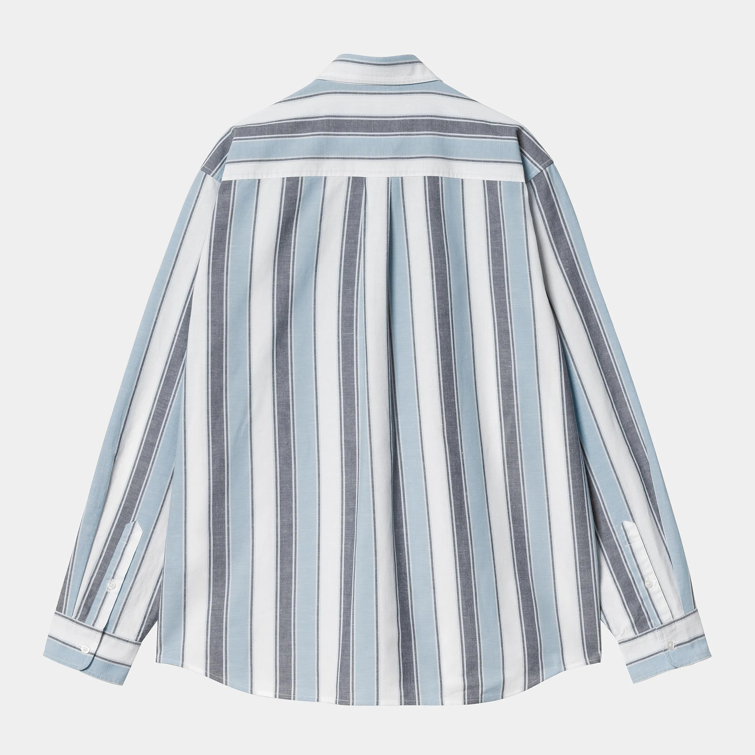 Carhartt WIP Mens Kendricks Stripe Shirt - Blue sold by The Foot Factory product image thumbnail 2