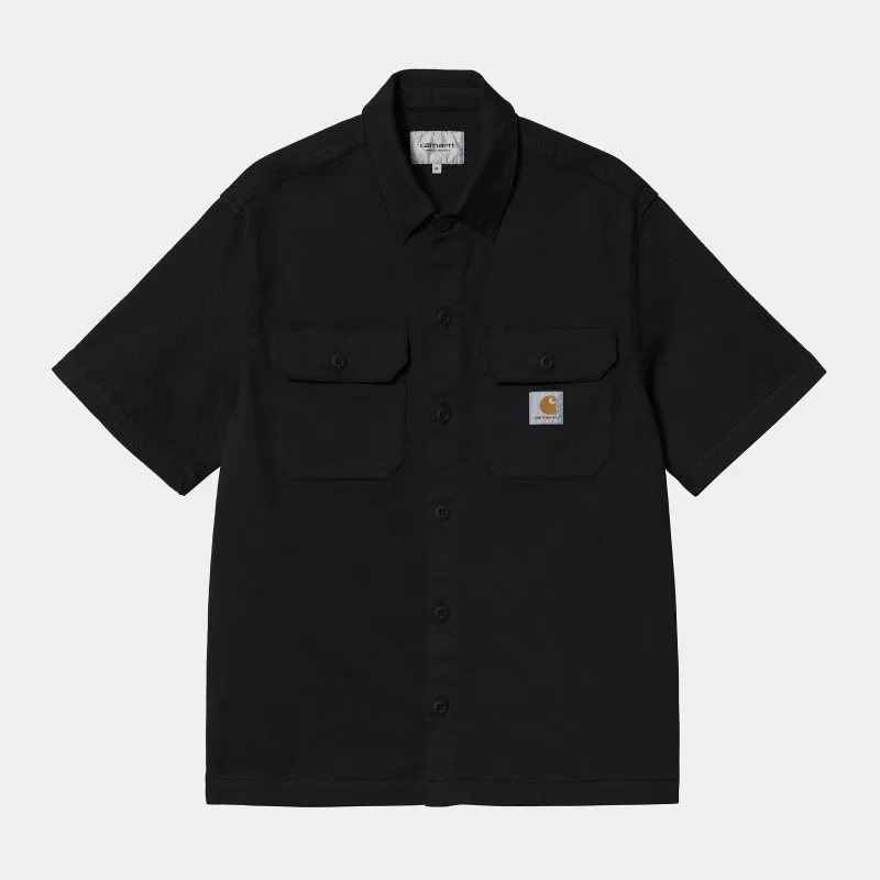 Carhartt WIP Mens Craft Shirt - Black sold by The Foot Factory