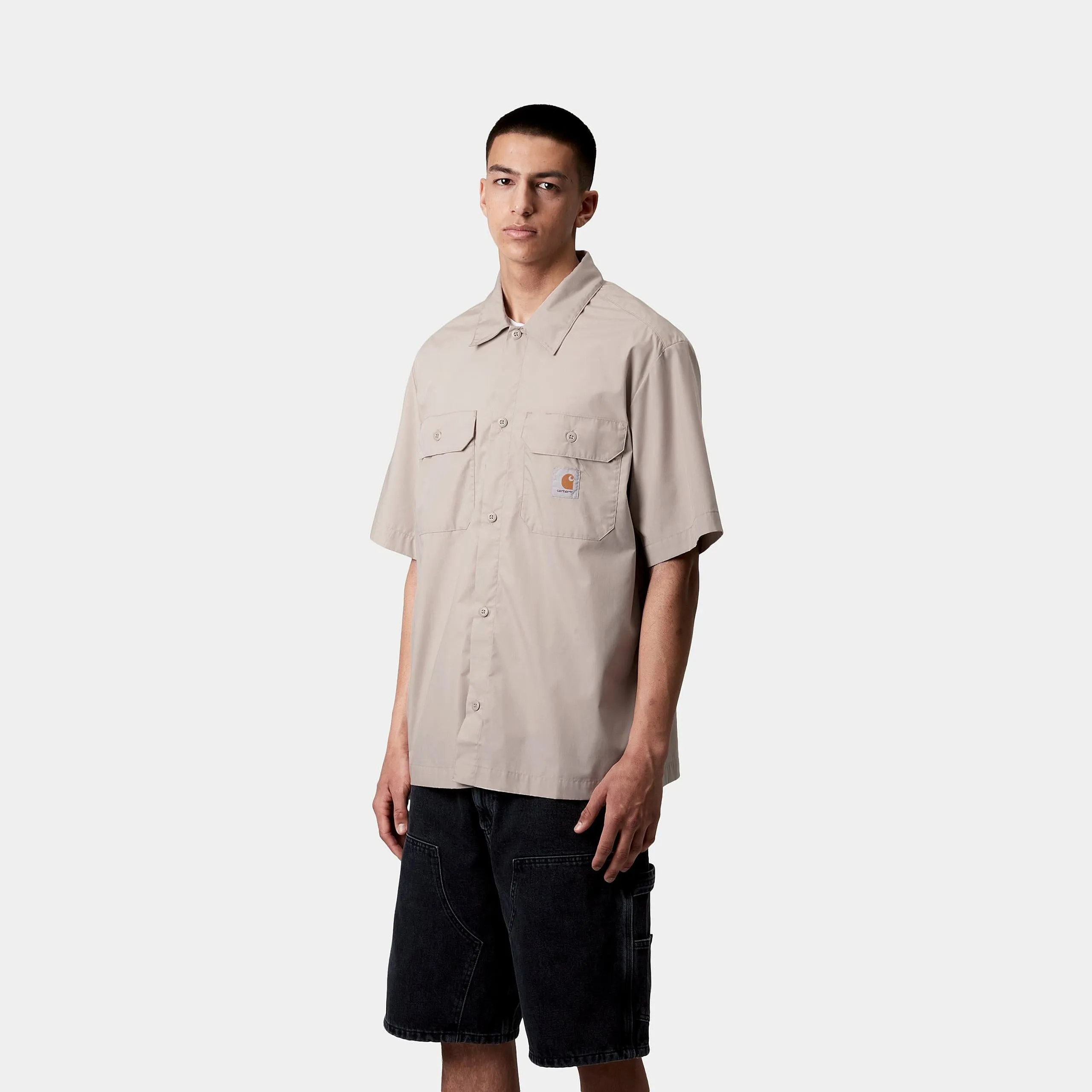 Carhartt WIP Mens Craft Shirt - Dusky Beige sold by The Foot Factory product image thumbnail 3
