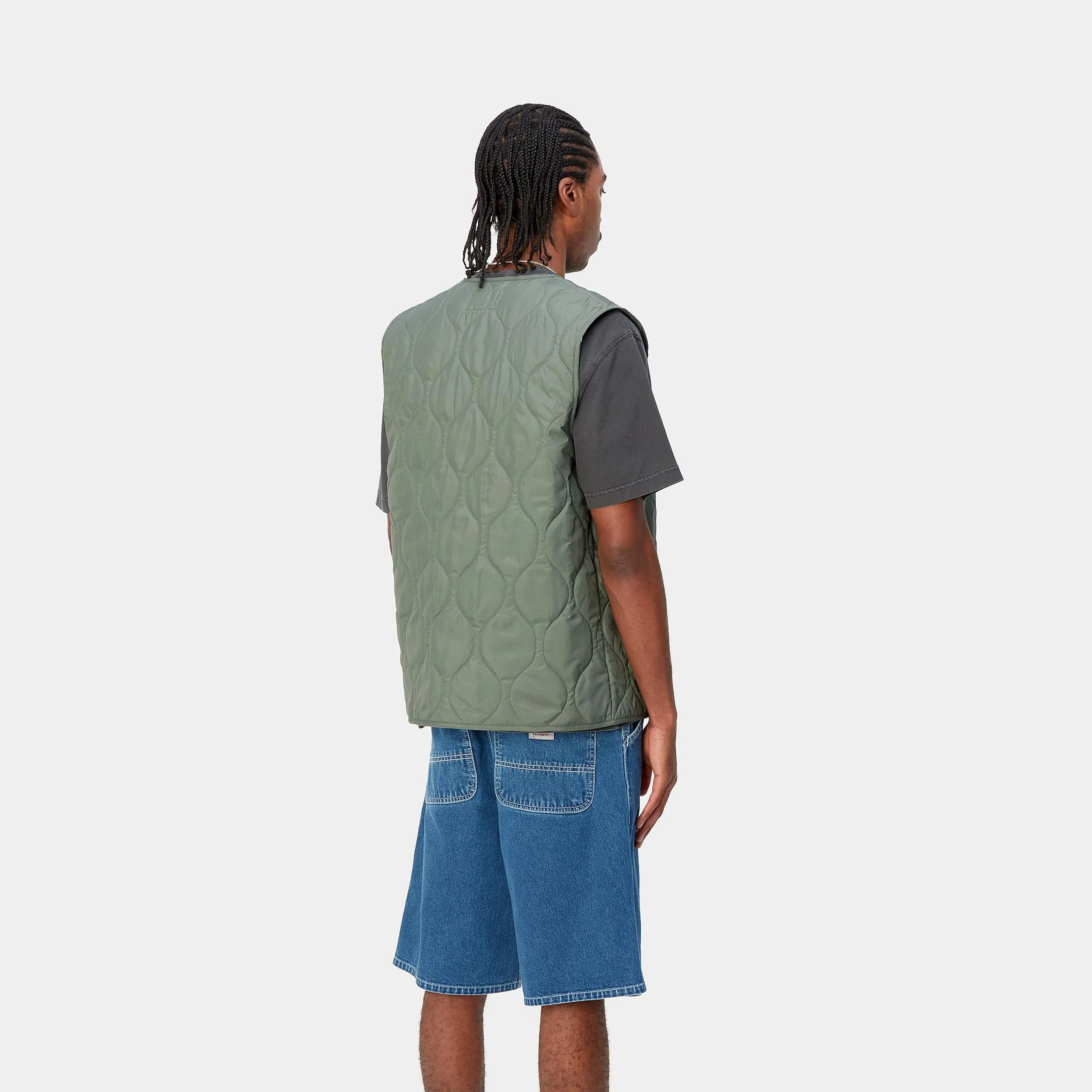 Carhartt WIP Mens Skyton Vest - Park sold by The Foot Factory product image thumbnail 4