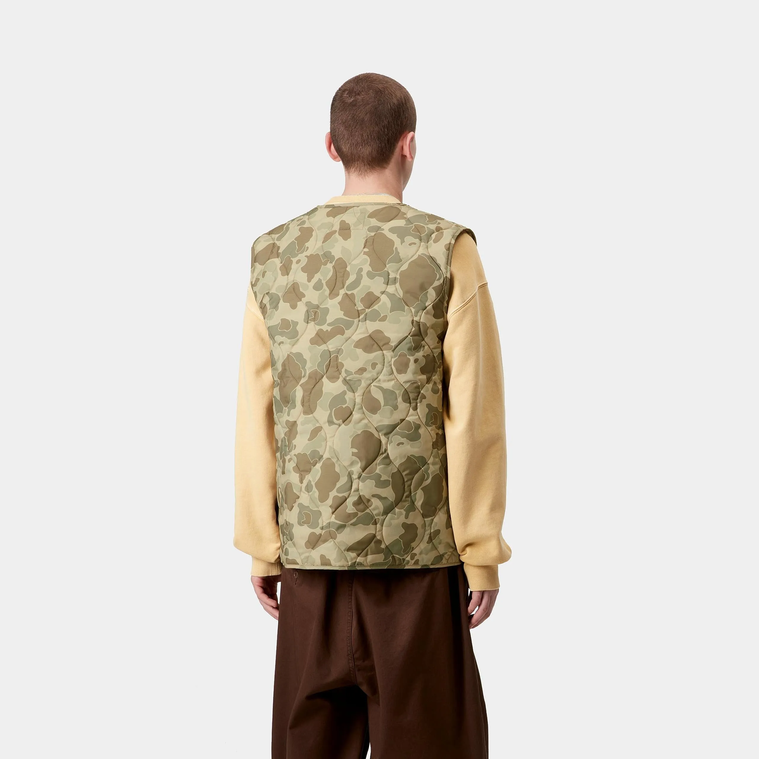 Carhartt WIP Mens Skyton Vest - Camo Duck Desert sold by The Foot Factory product image thumbnail 4