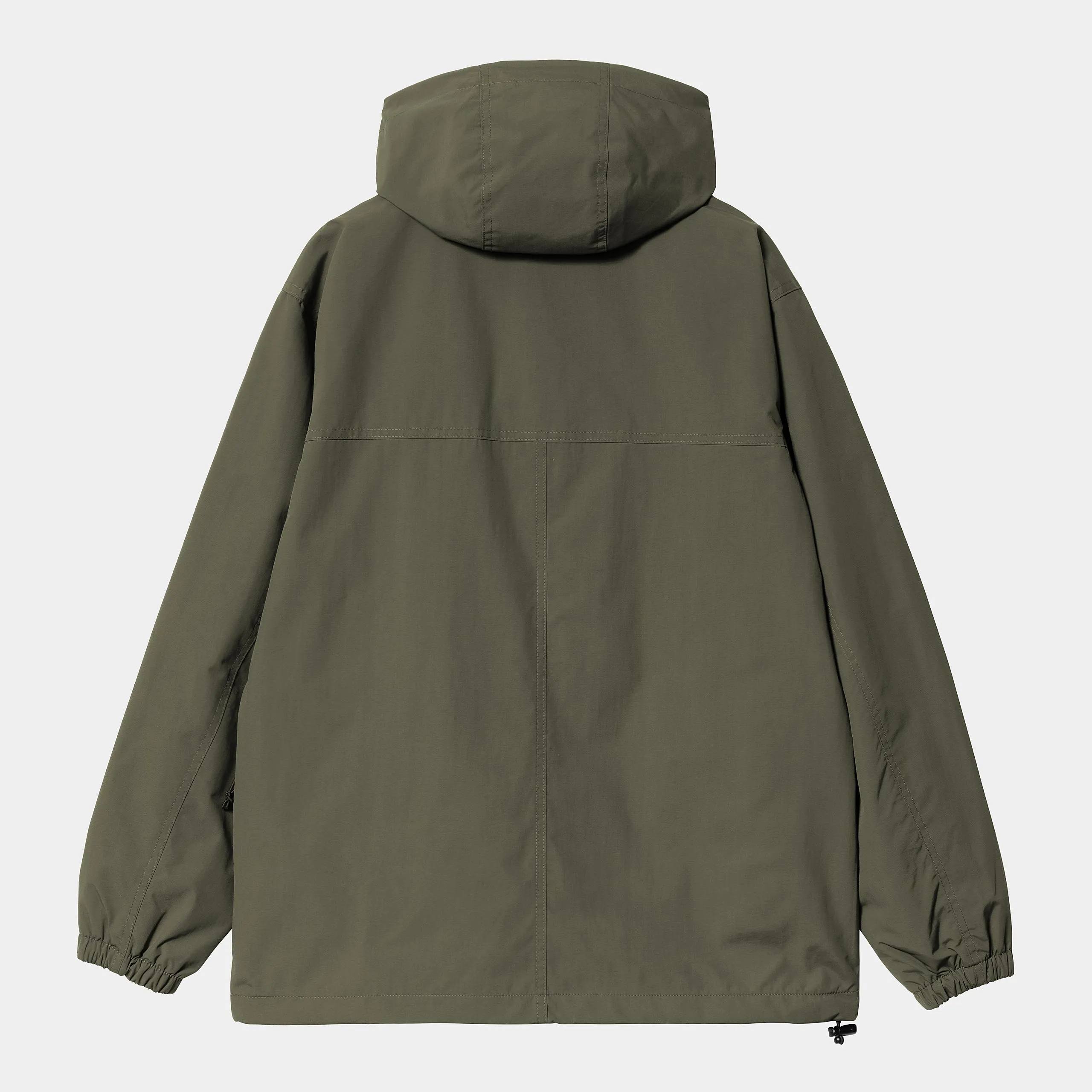 Carhartt WIP Mens Windbreaker Pullover Summer Jacket - Turtle / White sold by The Foot Factory product image thumbnail 2