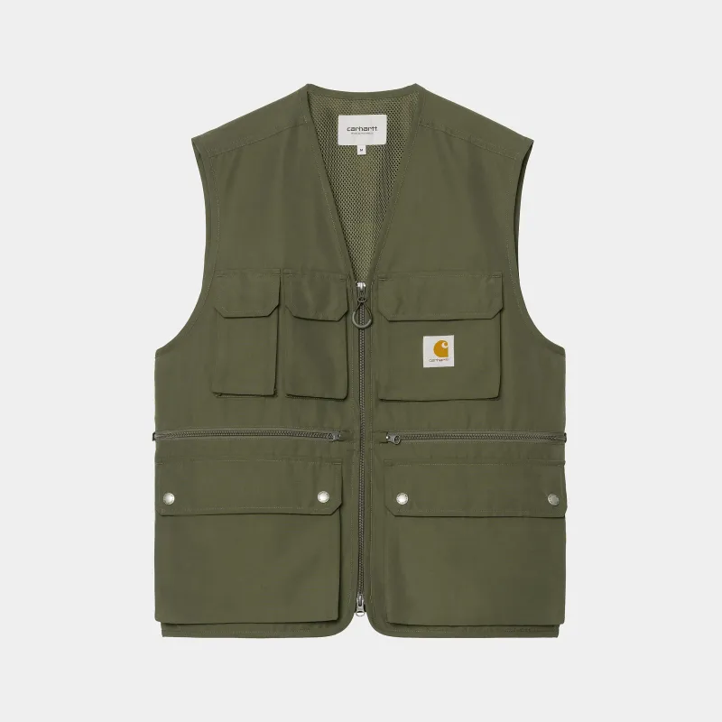 Carhartt WIP Mens Irwin Vest - Turtle Green sold by The Foot Factory
