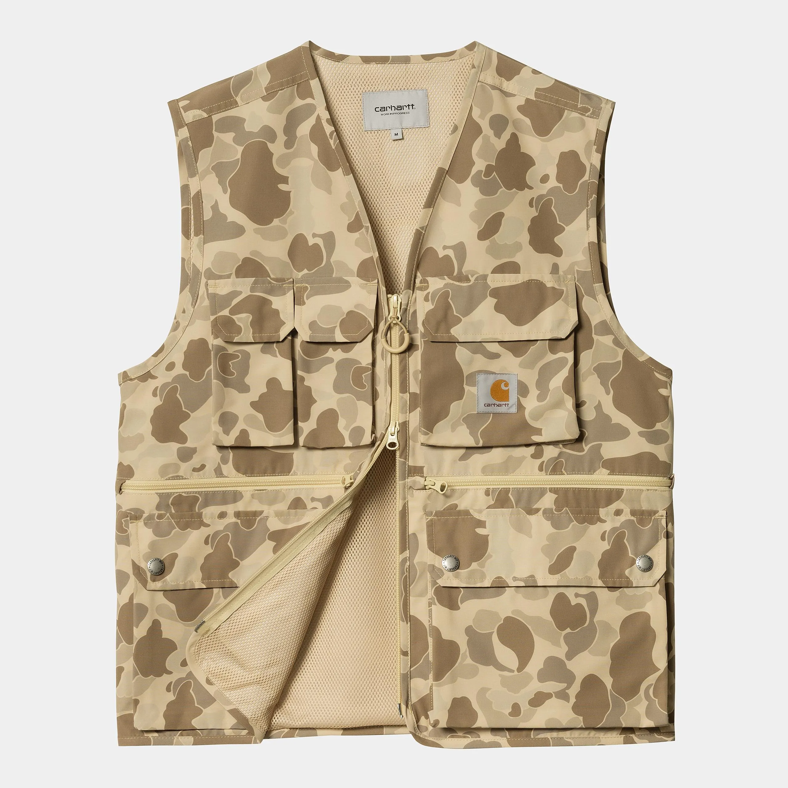 Carhartt WIP Mens Irwin Vest - Camo Duck Desert sold by The Foot Factory product image thumbnail 3