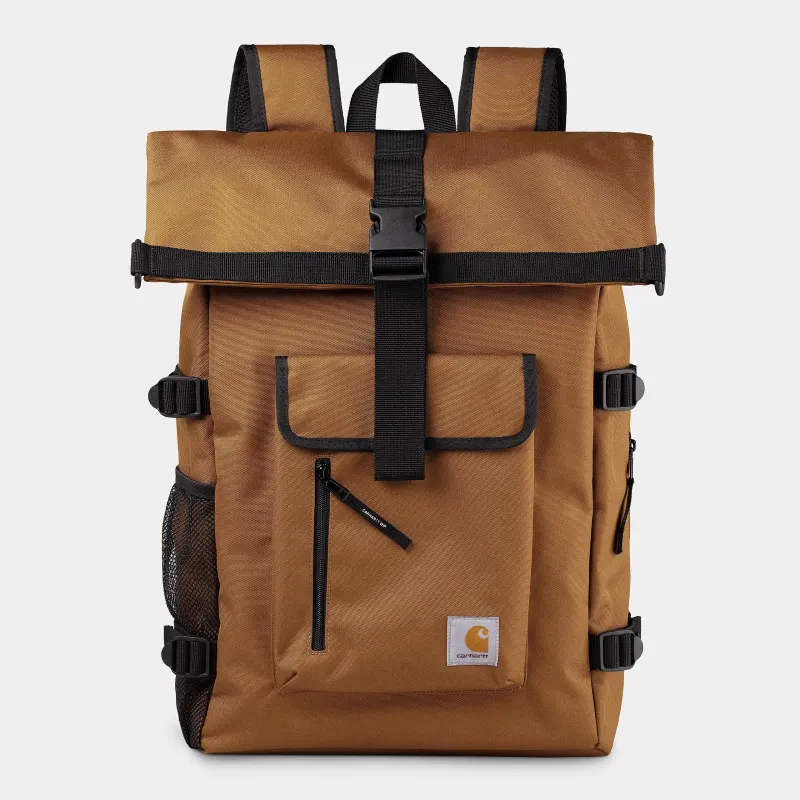 Carhartt WIP Mens Philis Backpack - Hamilton Brown sold by The Foot Factory