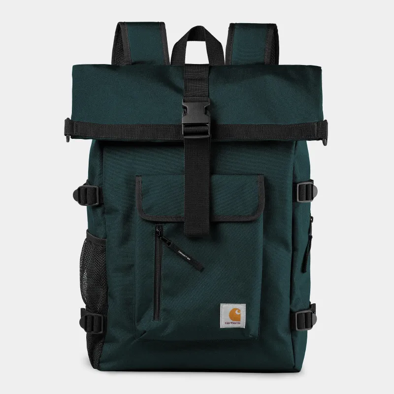 Carhartt WIP Mens Philis Backpack - Deep Lagoon sold by The Foot Factory