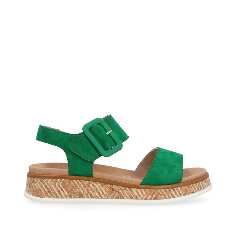 Rieker Womens Revolution Fashion Sandal - Green sold by The Foot Factory