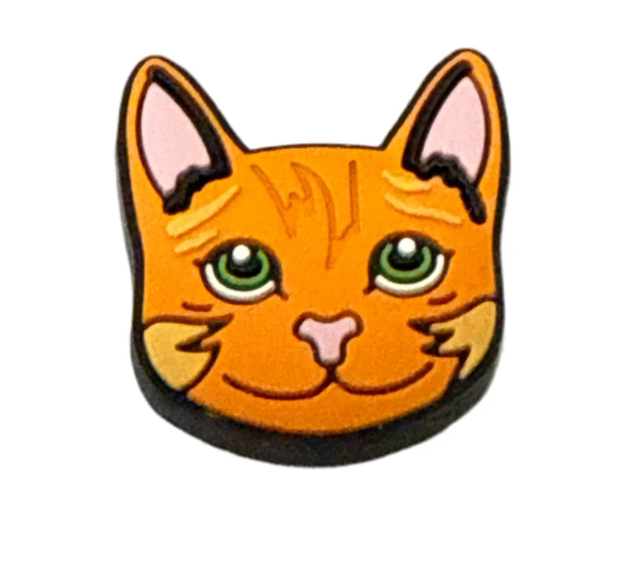 Crocs Jibbitz Cat Face Charm sold by The Foot Factory
