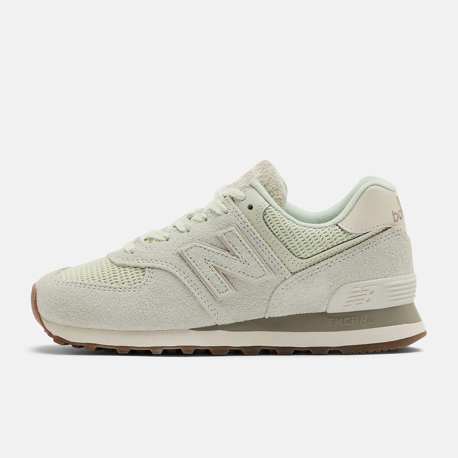 New Balance Womens 574 Fashion Trainers - Sea Salt sold by The Foot Factory product image thumbnail 2