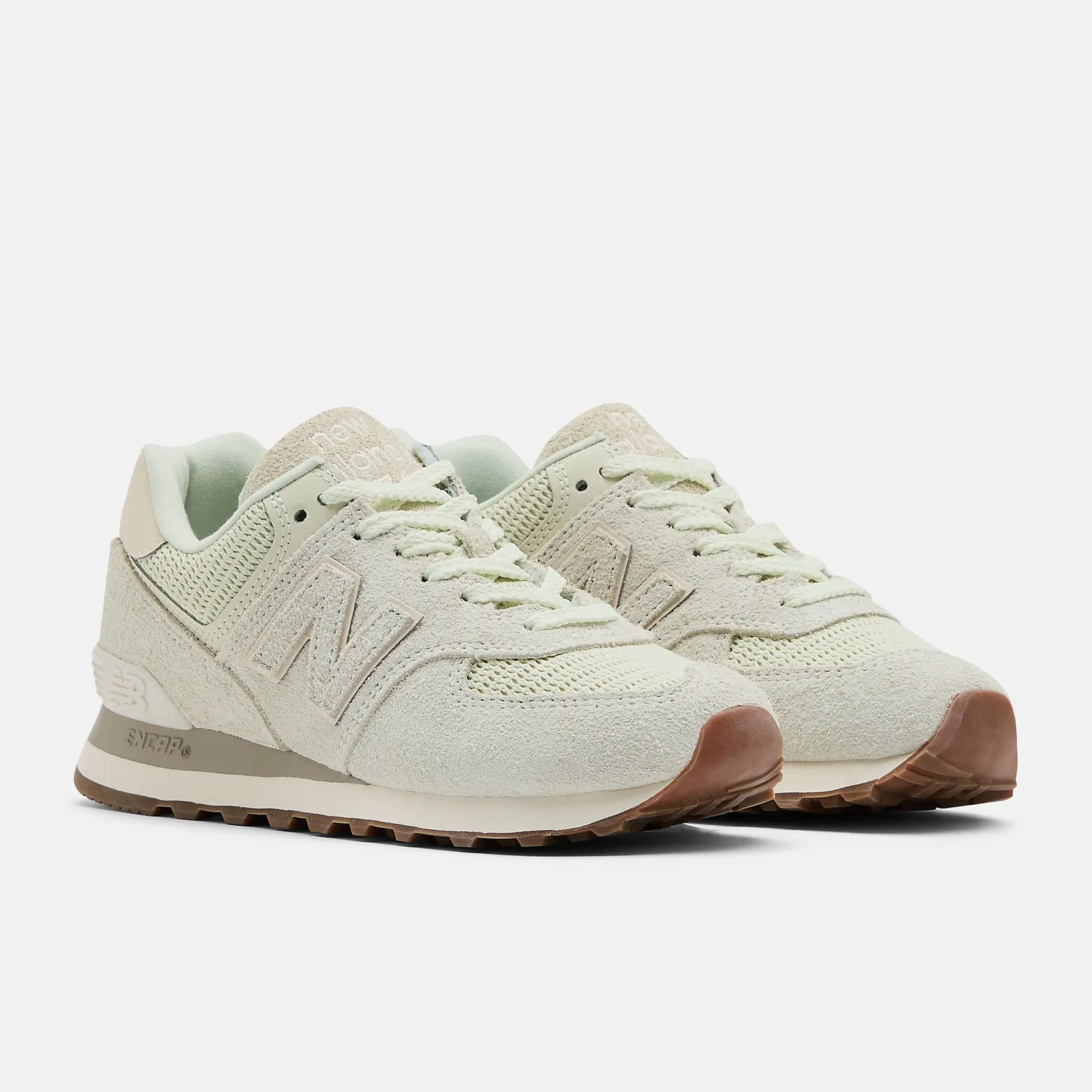 New Balance Womens 574 Fashion Trainers - Sea Salt sold by The Foot Factory product image thumbnail 4