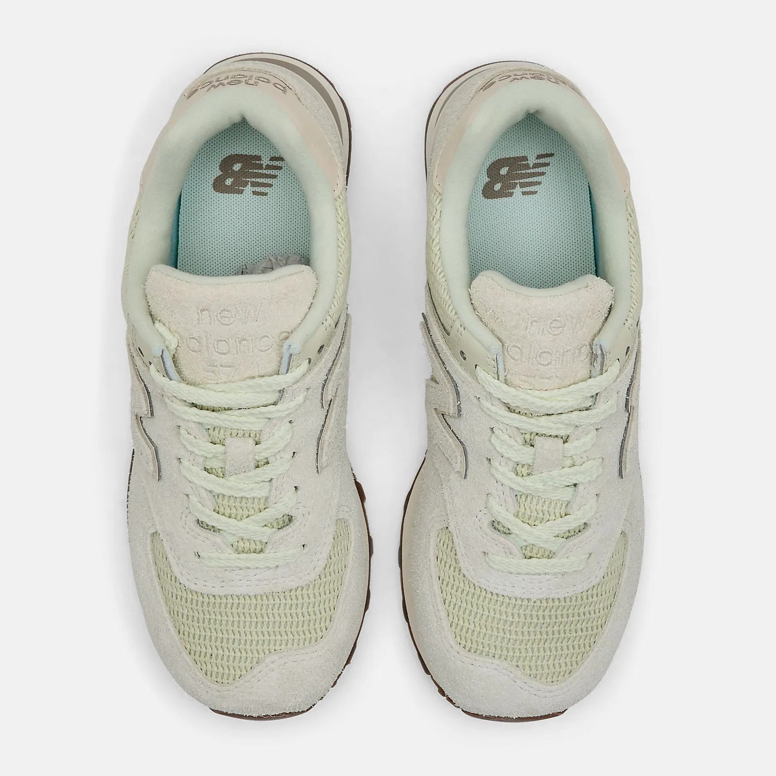 New Balance Womens 574 Fashion Trainers - Sea Salt sold by The Foot Factory product image thumbnail 3