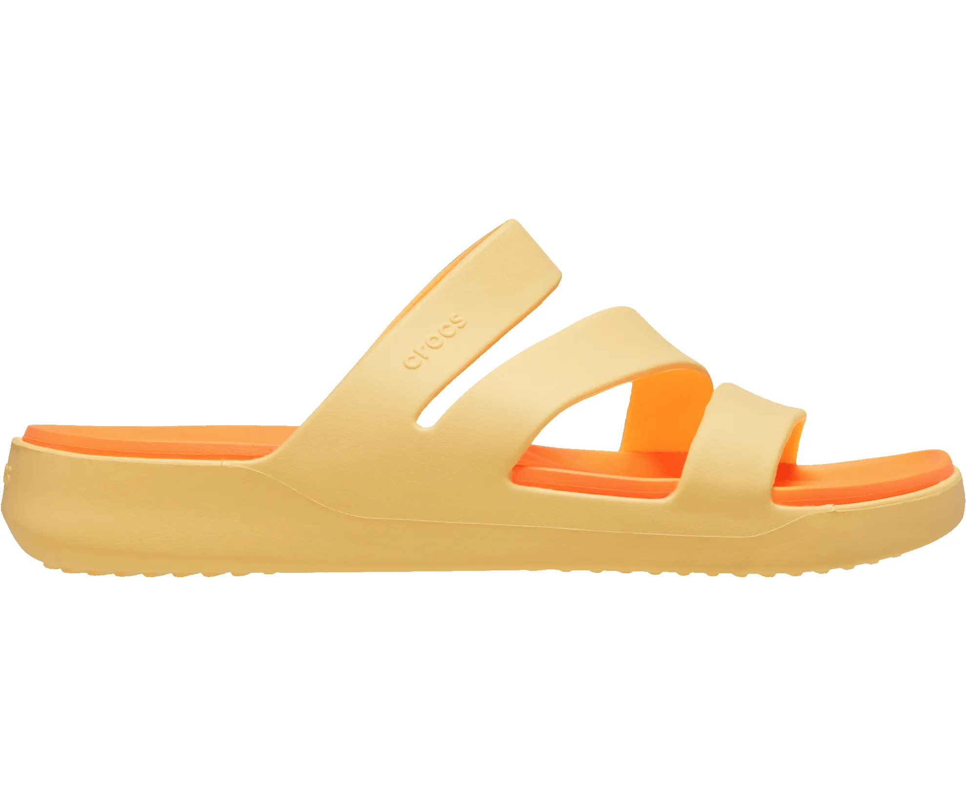 CROCS Getaway Strappy Sandal - Golden Hour sold by The Foot Factory