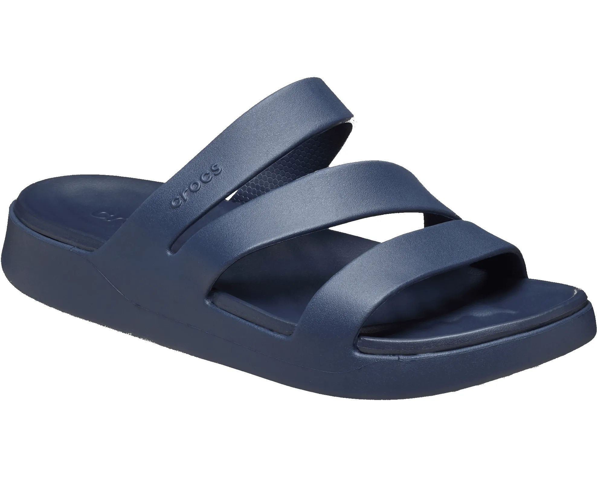 CROCS Getaway Strappy Sandal - Navy sold by The Foot Factory product image thumbnail 5