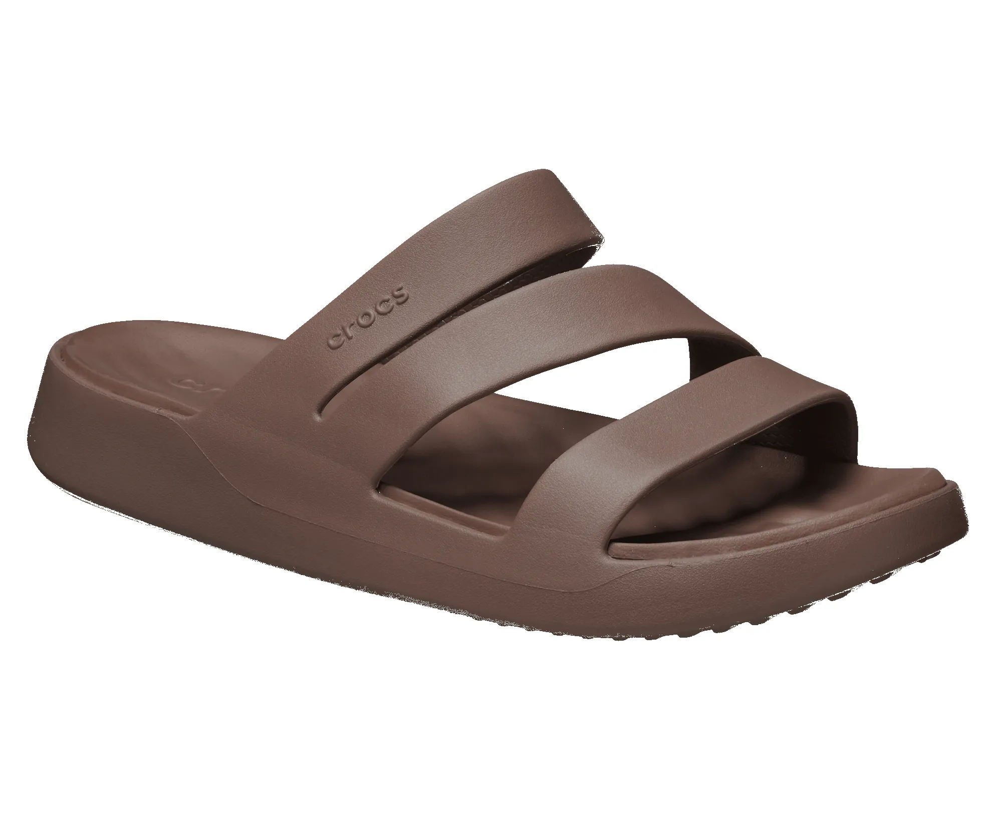 CROCS Getaway Strappy Sandal - Truffle sold by The Foot Factory product image thumbnail 5