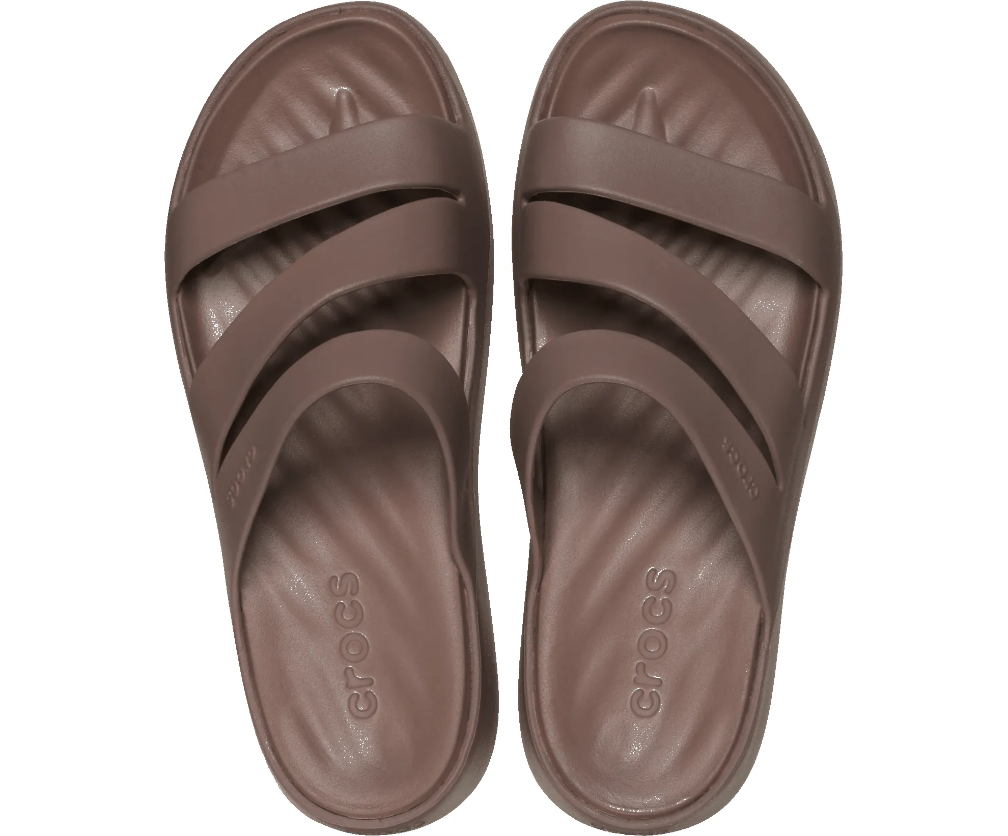 CROCS Getaway Strappy Sandal - Truffle sold by The Foot Factory product image thumbnail 3