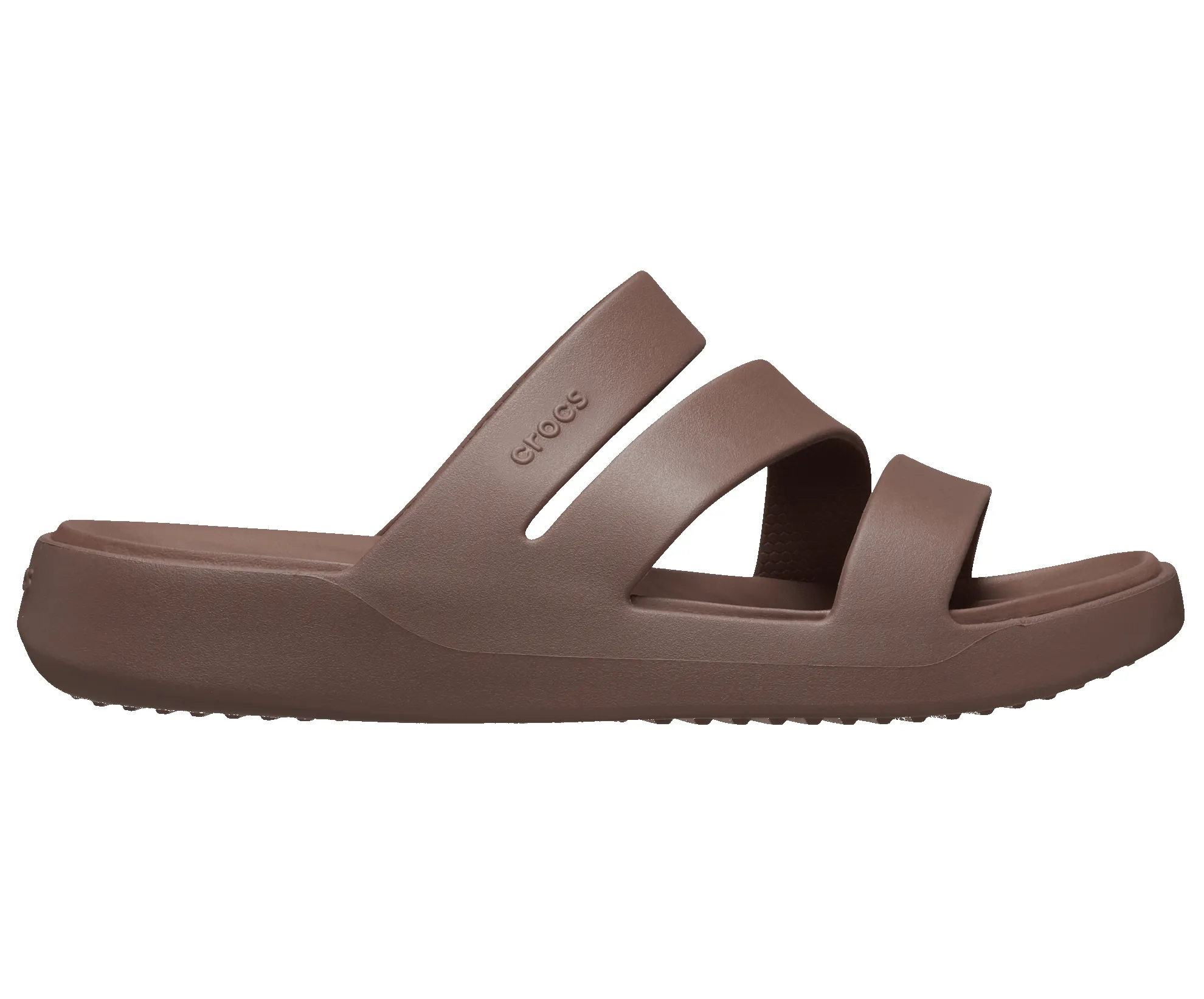 CROCS Getaway Strappy Sandal - Truffle sold by The Foot Factory