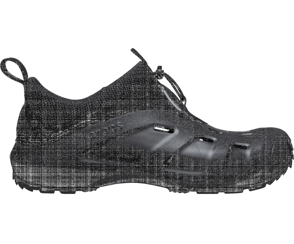 CROCS Unisex Quick Trail Low Trainer - Black sold by The Foot Factory