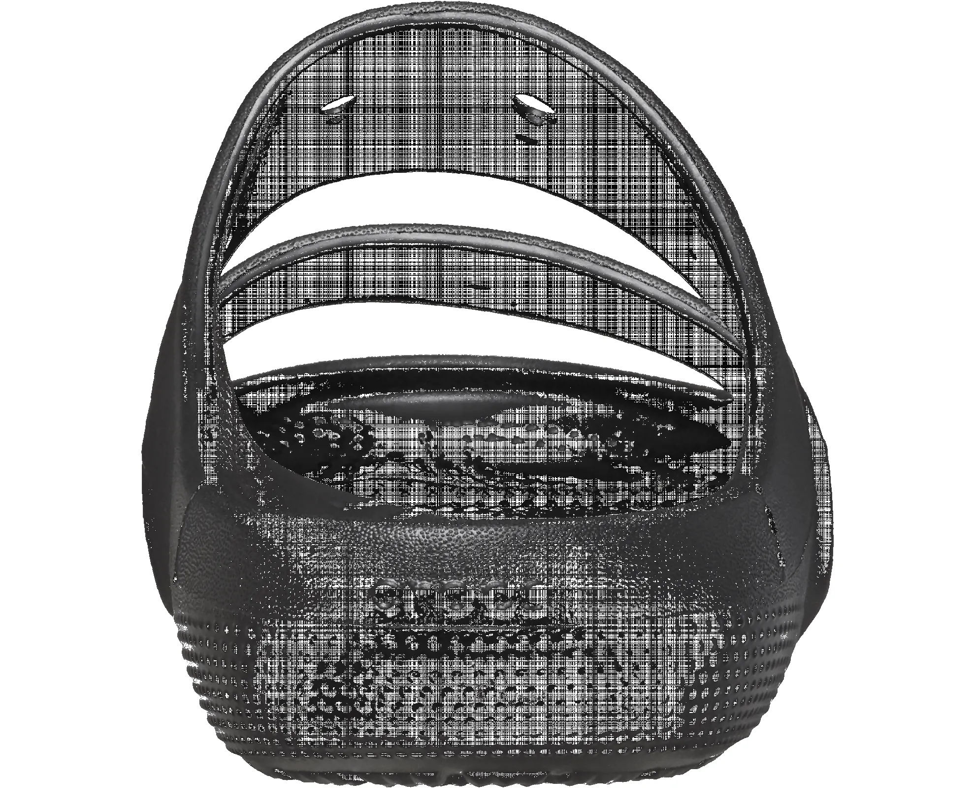 CROCS Unisex Classic V2 Sandal - Black sold by The Foot Factory product image thumbnail 5