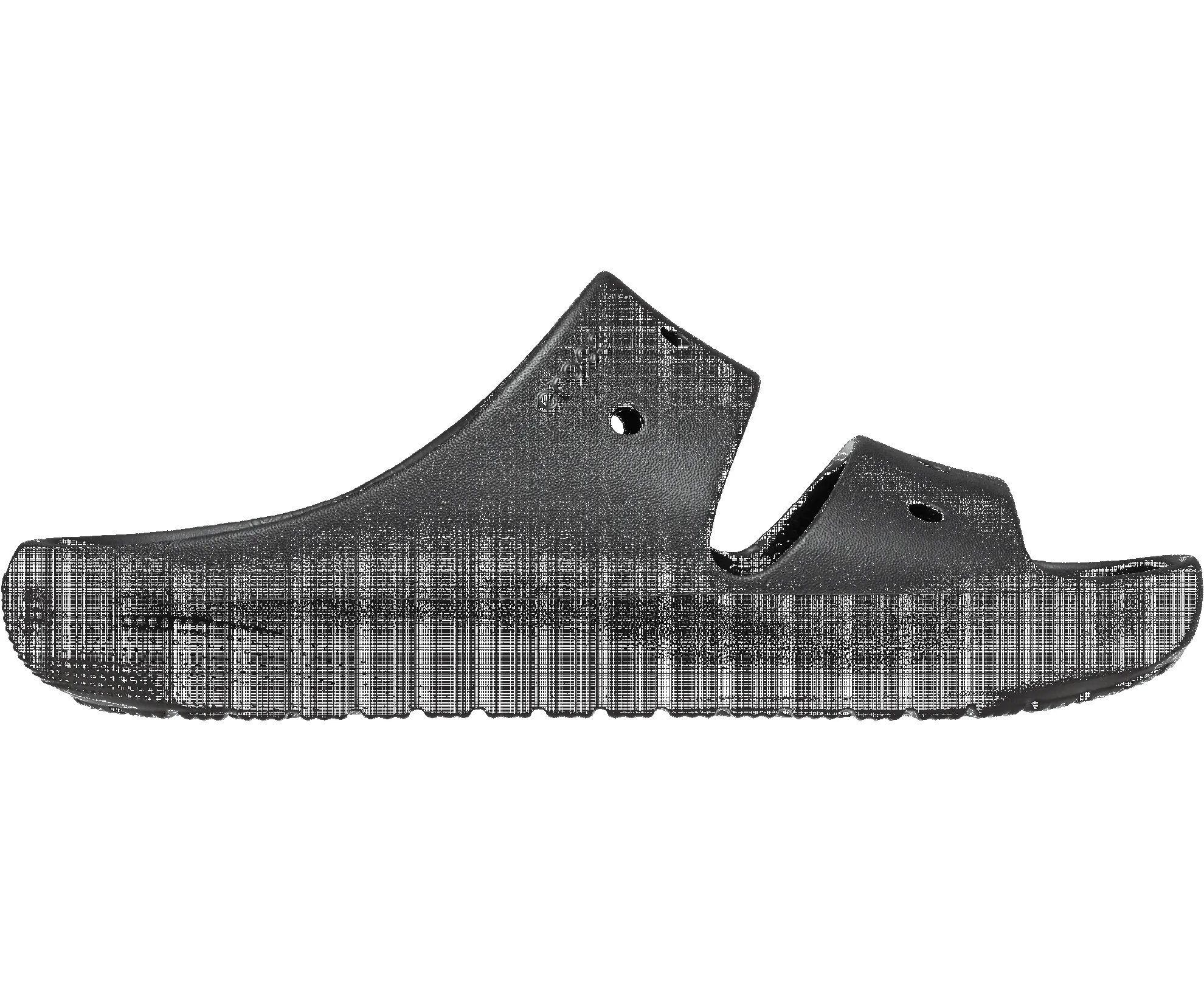 CROCS Unisex Classic V2 Sandal - Black sold by The Foot Factory