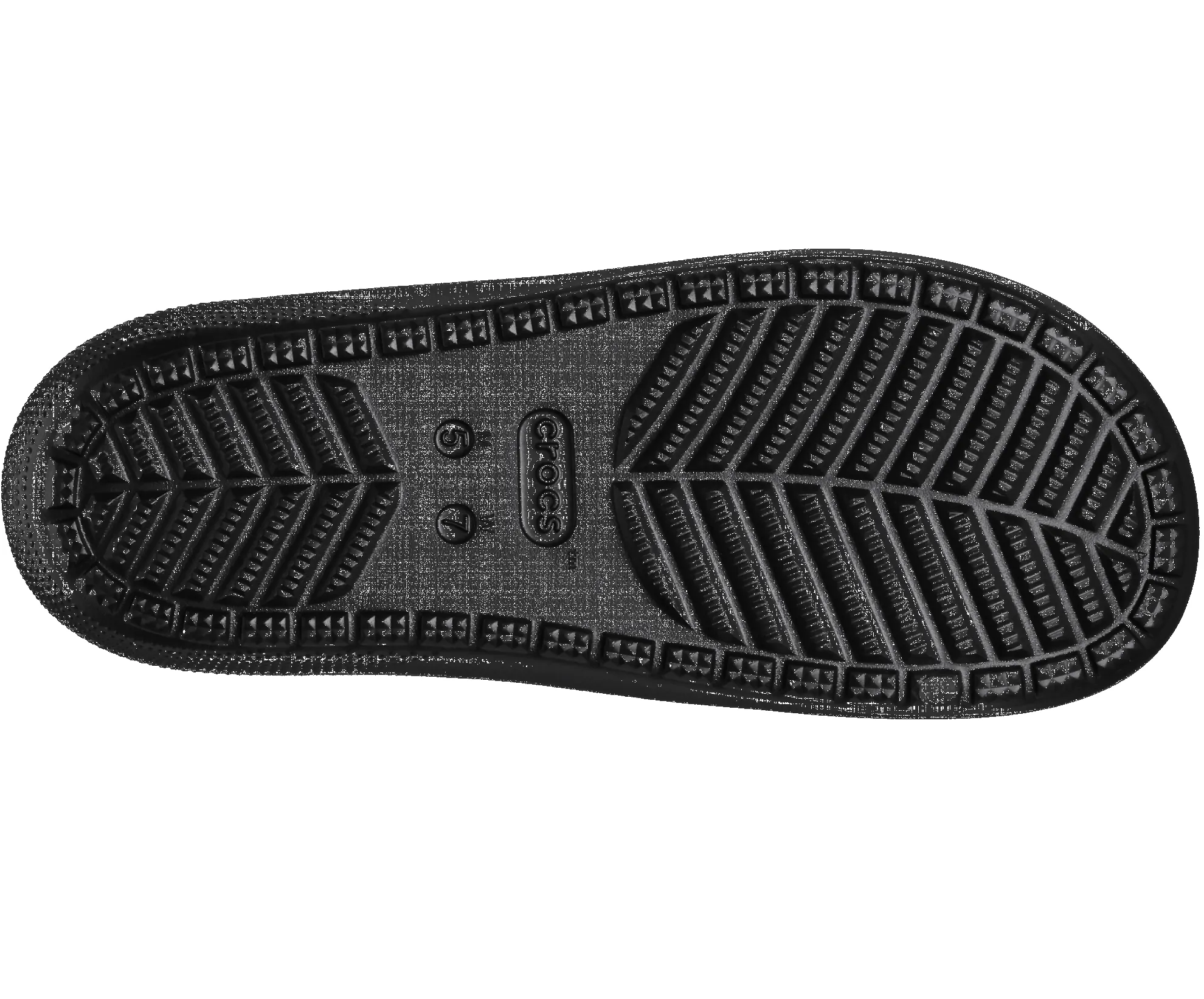 CROCS Unisex Classic V2 Sandal - Black sold by The Foot Factory product image thumbnail 4