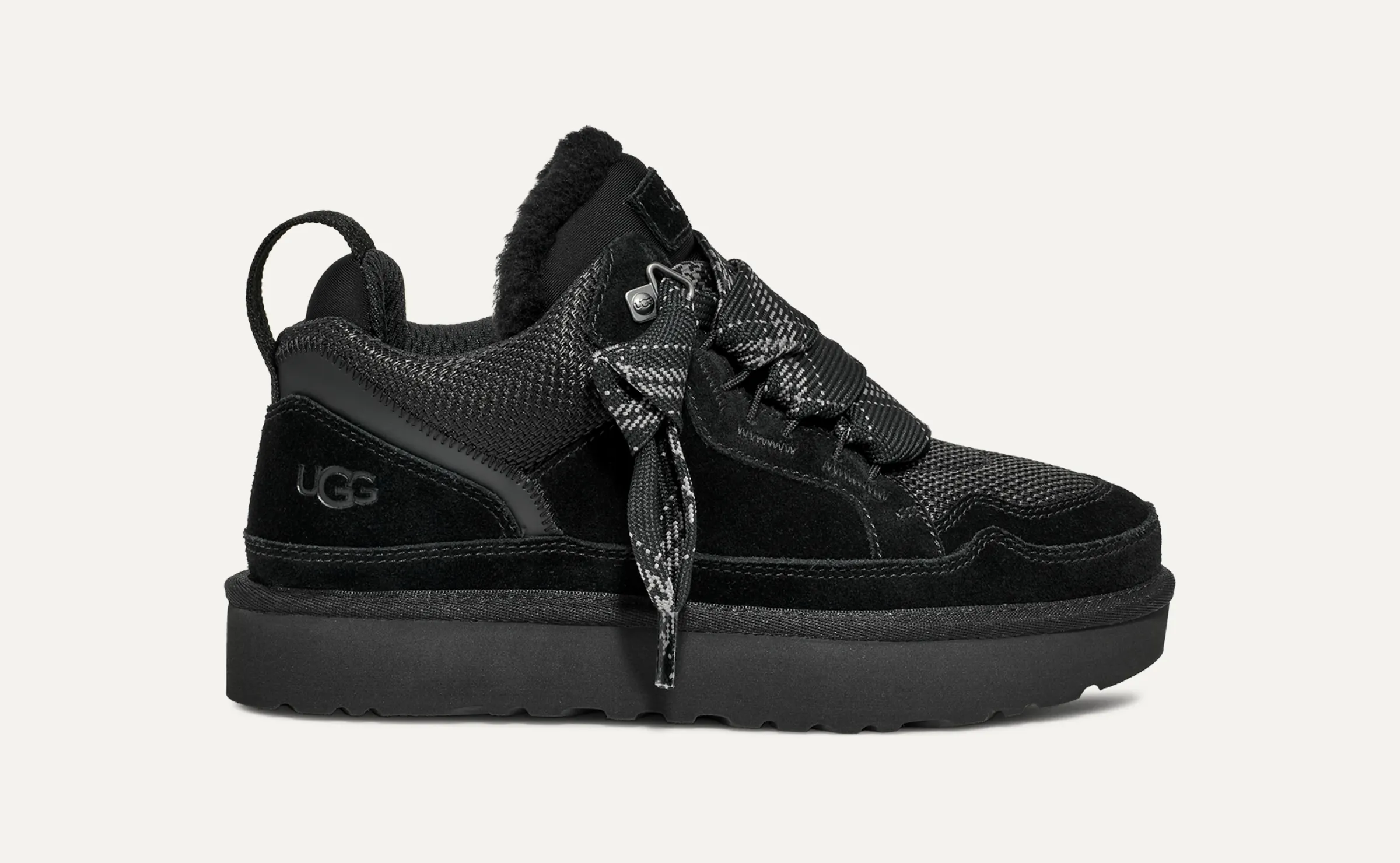 UGG Womens Lowmel Trainers - Black sold by The Foot Factory