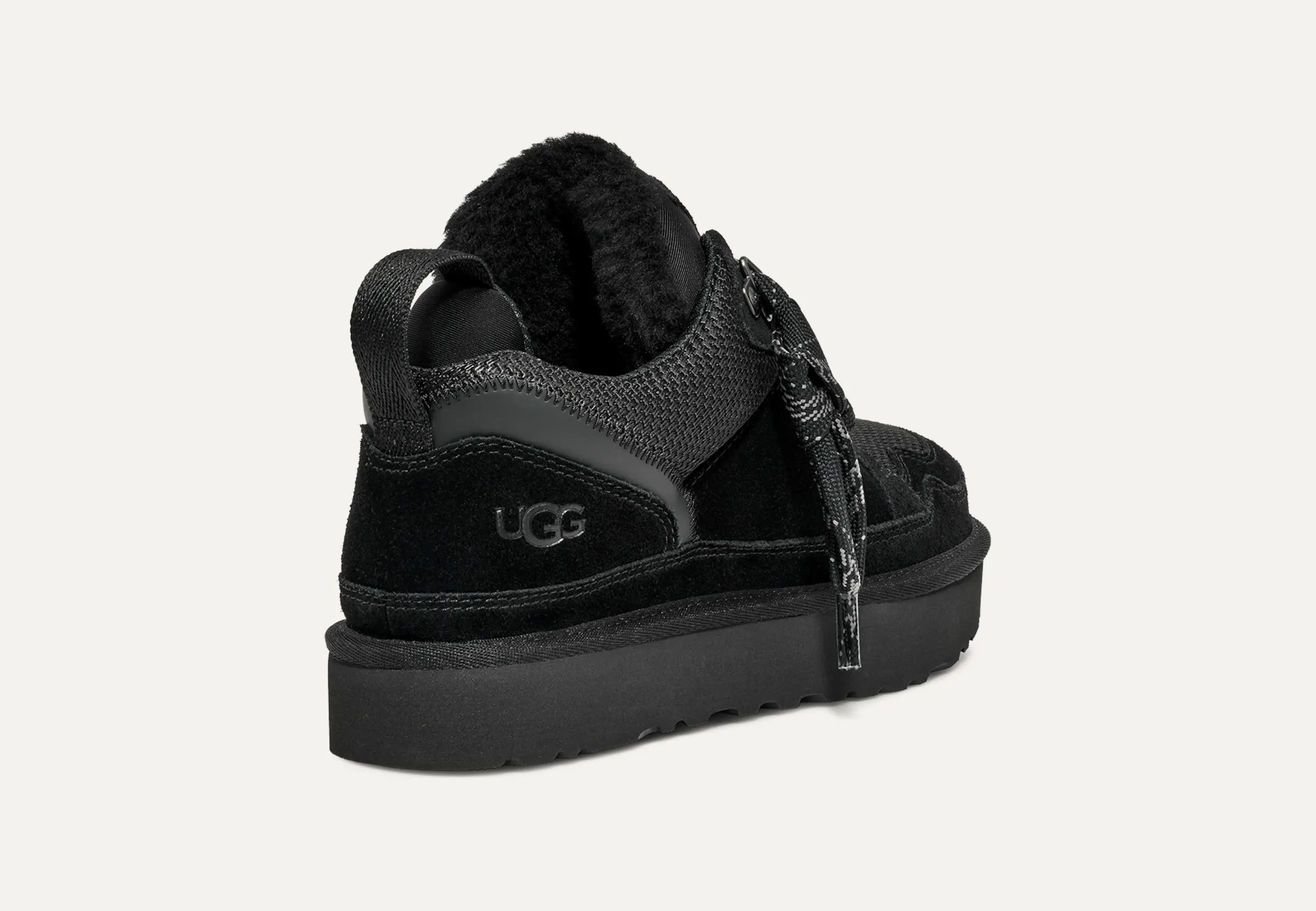 UGG Womens Lowmel Trainers - Black sold by The Foot Factory product image thumbnail 4