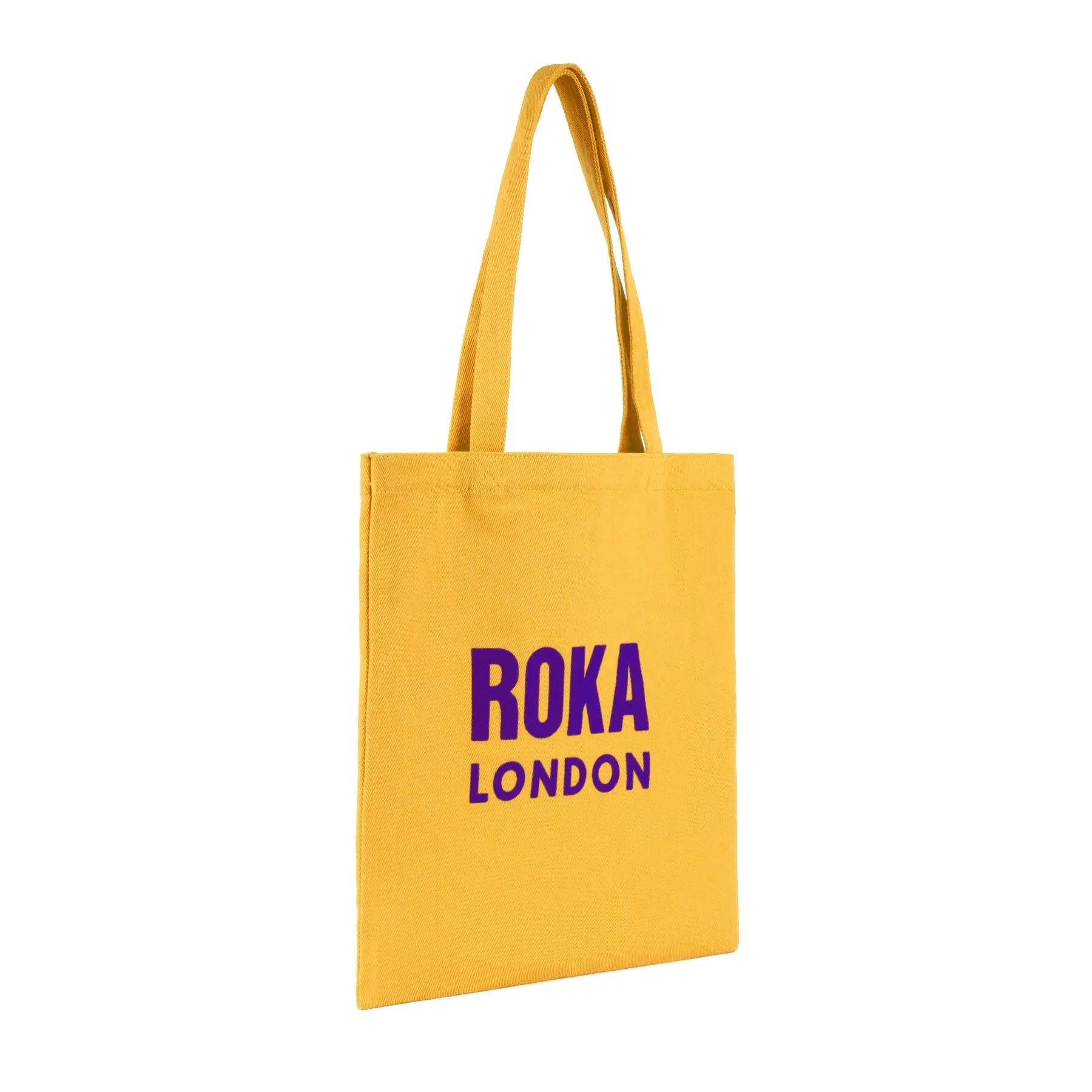 ROKA Notting Hill Cotton Tote Bag - Yellow sold by The Foot Factory product image thumbnail 2
