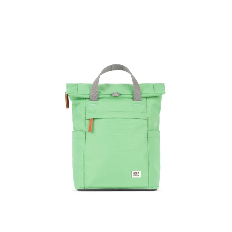 ROKA Finchley A Peppermint Small Recycled Canvas Bag sold by The Foot Factory