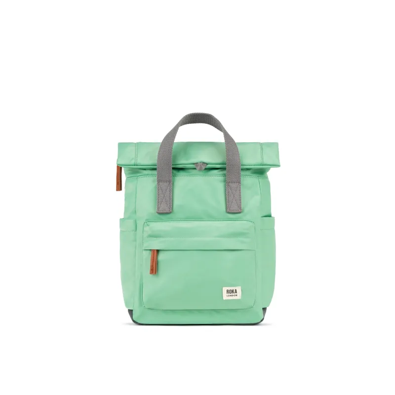 ROKA Canfield B Matcha Small Recycled Nylon Bag sold by The Foot Factory