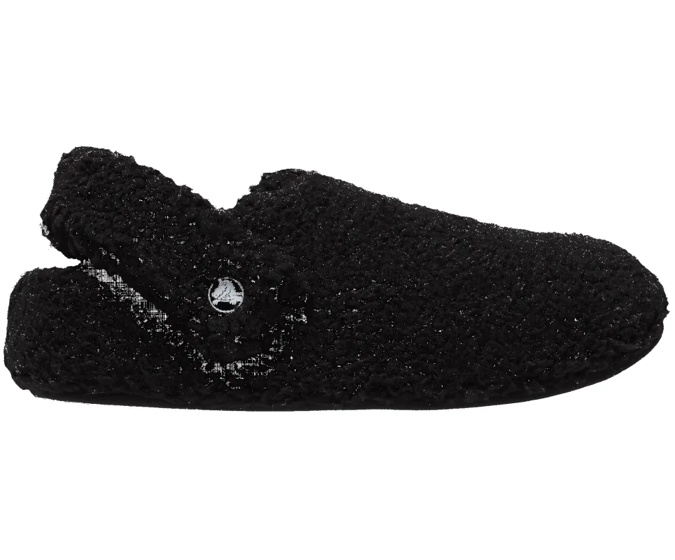 CROCS Unisex Cozzzy Slipper - Black sold by The Foot Factory