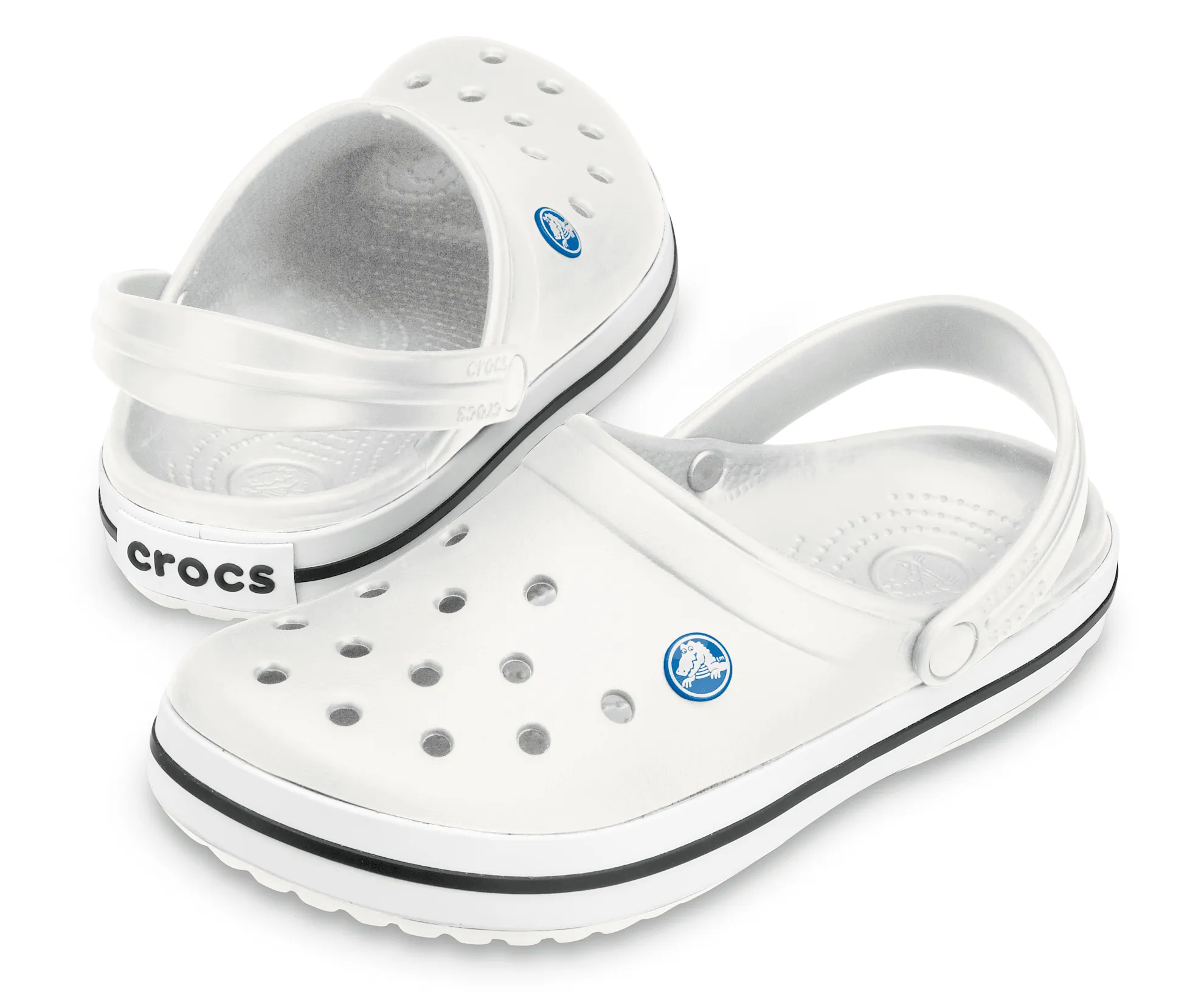 Crocs Unisex Crocband Clog - White sold by The Foot Factory product image thumbnail 2