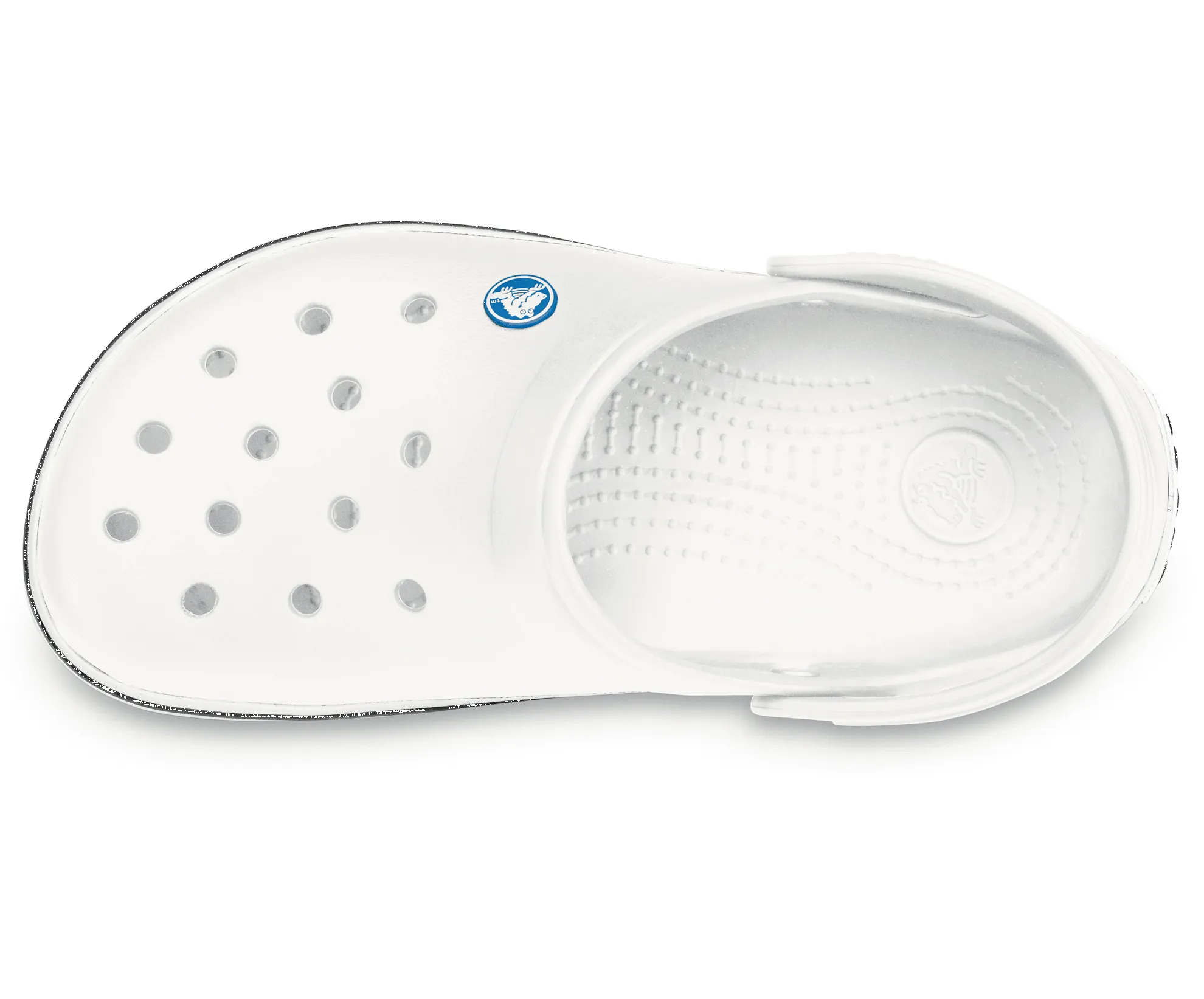 Crocs Unisex Crocband Clog - White sold by The Foot Factory product image thumbnail 3