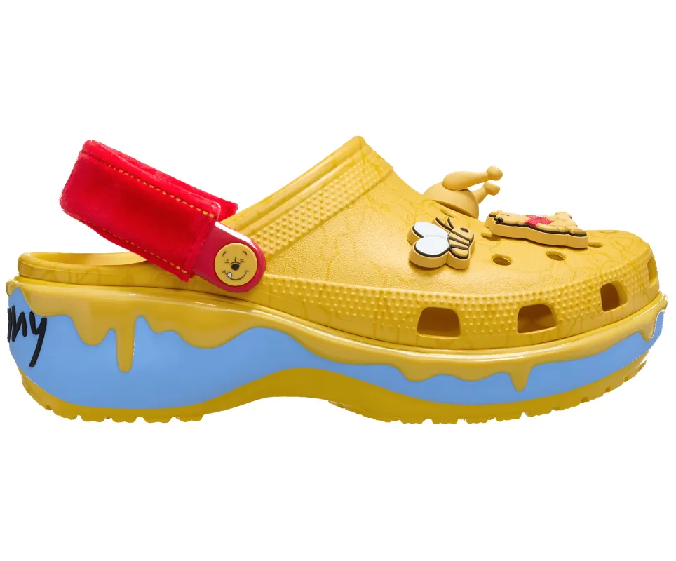 CROCS Unisex Winnie The Pooh Classic Platform Clog sold by The Foot Factory