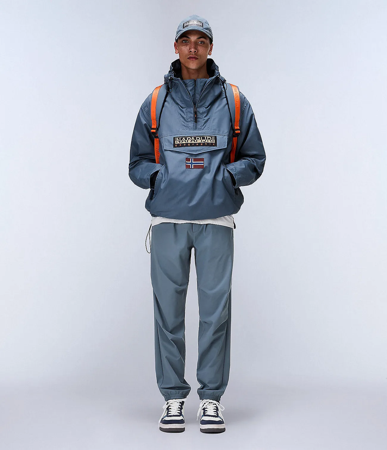 Napapijri Mens Rainforest Next Summer Windbreaker Jacket - Stormy Weather sold by The Foot Factory product image thumbnail 5