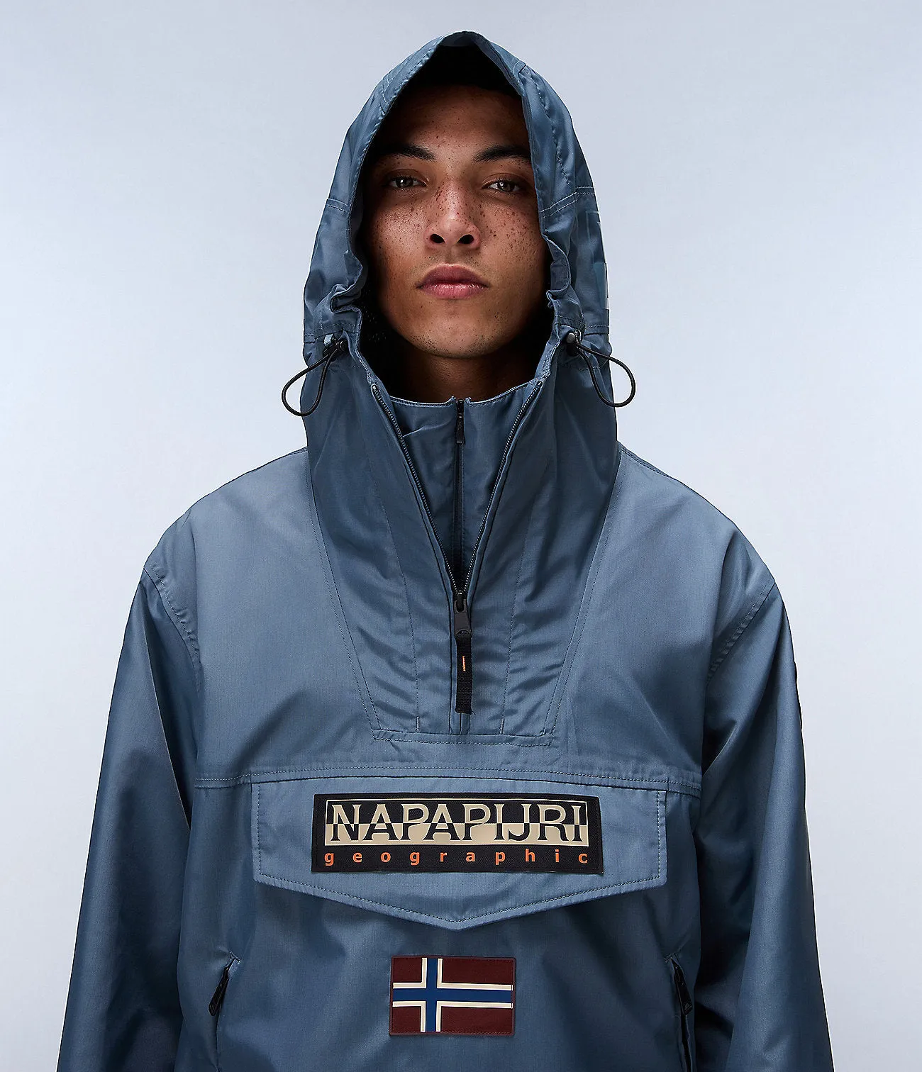 Napapijri Mens Rainforest Next Summer Windbreaker Jacket - Stormy Weather sold by The Foot Factory product image thumbnail 4
